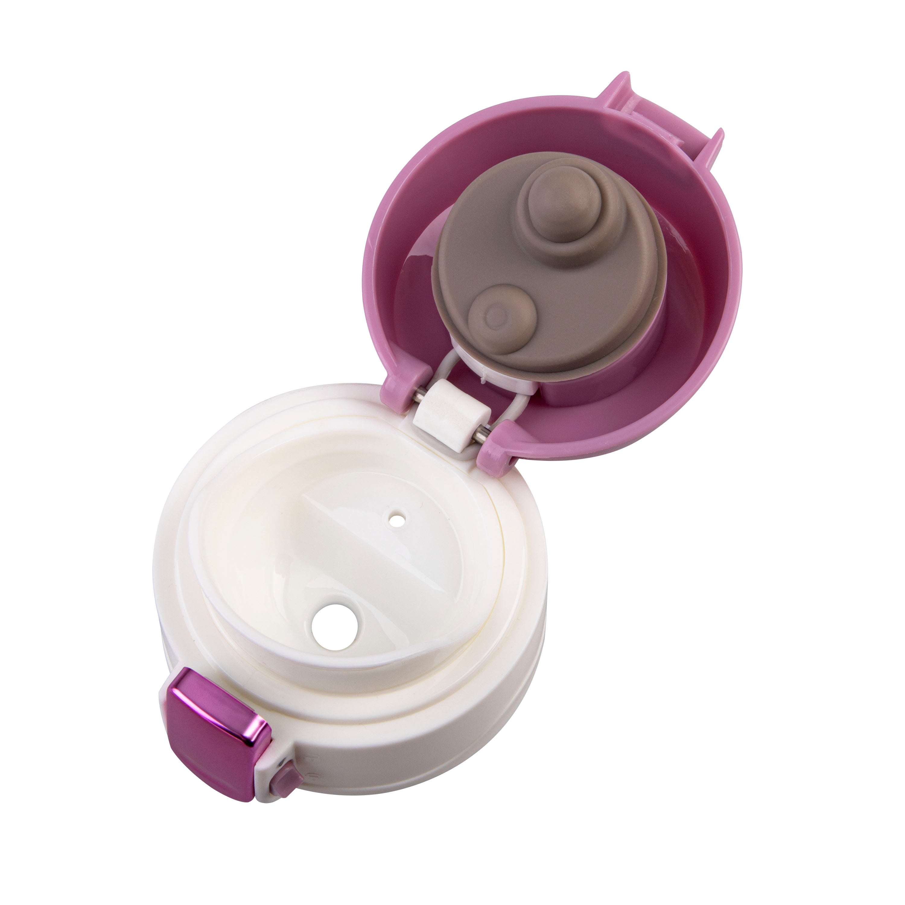 Oasis Stainless Steel Flip-Top Vacuum Flask 450ml - Blush