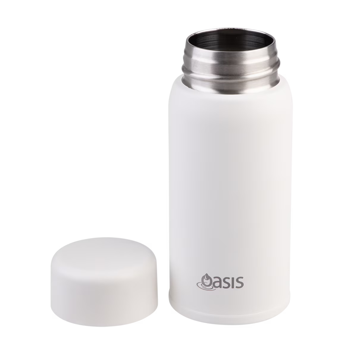 Oasis Mini Mini Double Wall Drink Bottle 150ml - Linen