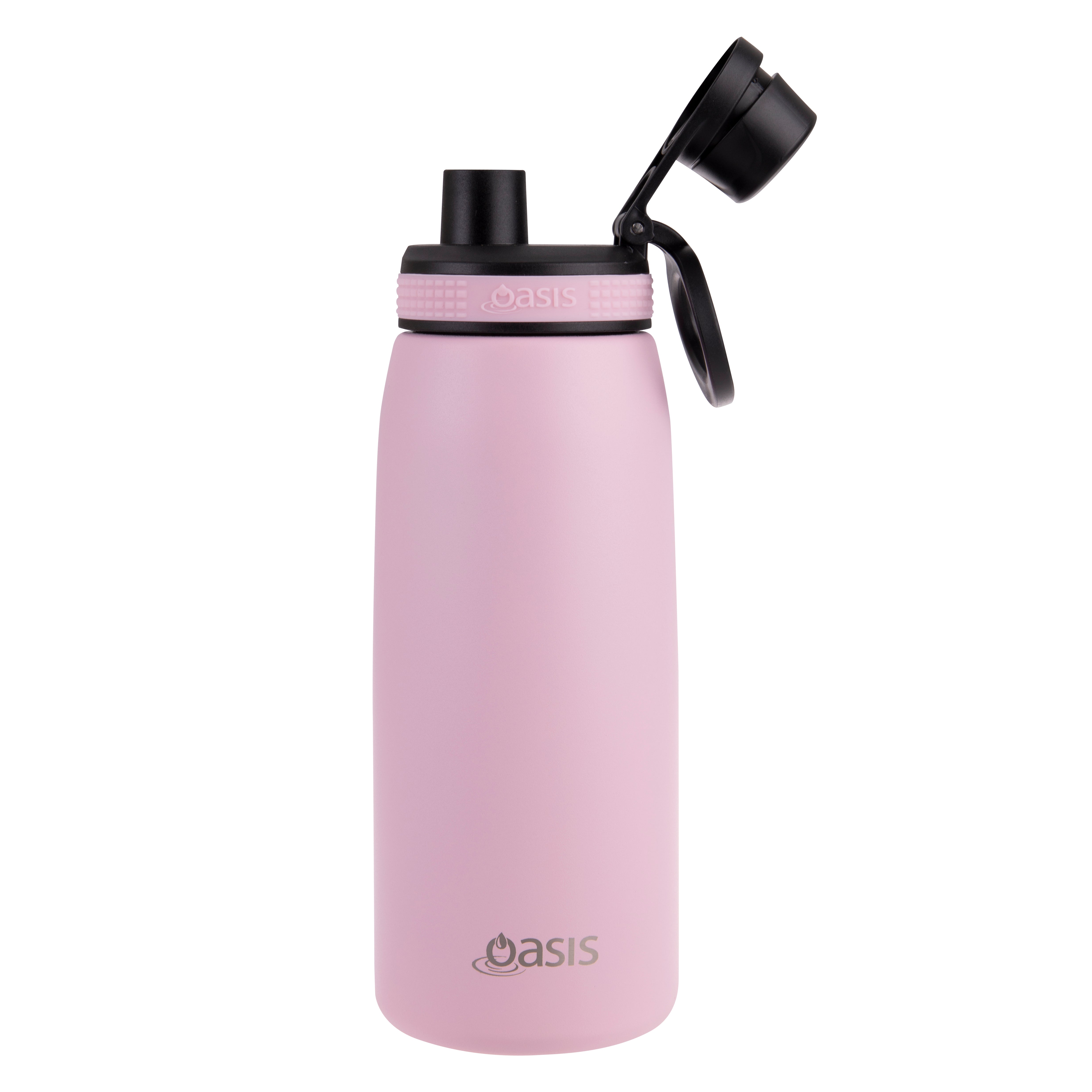 Oasis Double Wall Sports Bottle with Screw Cap 780ml - Carnation