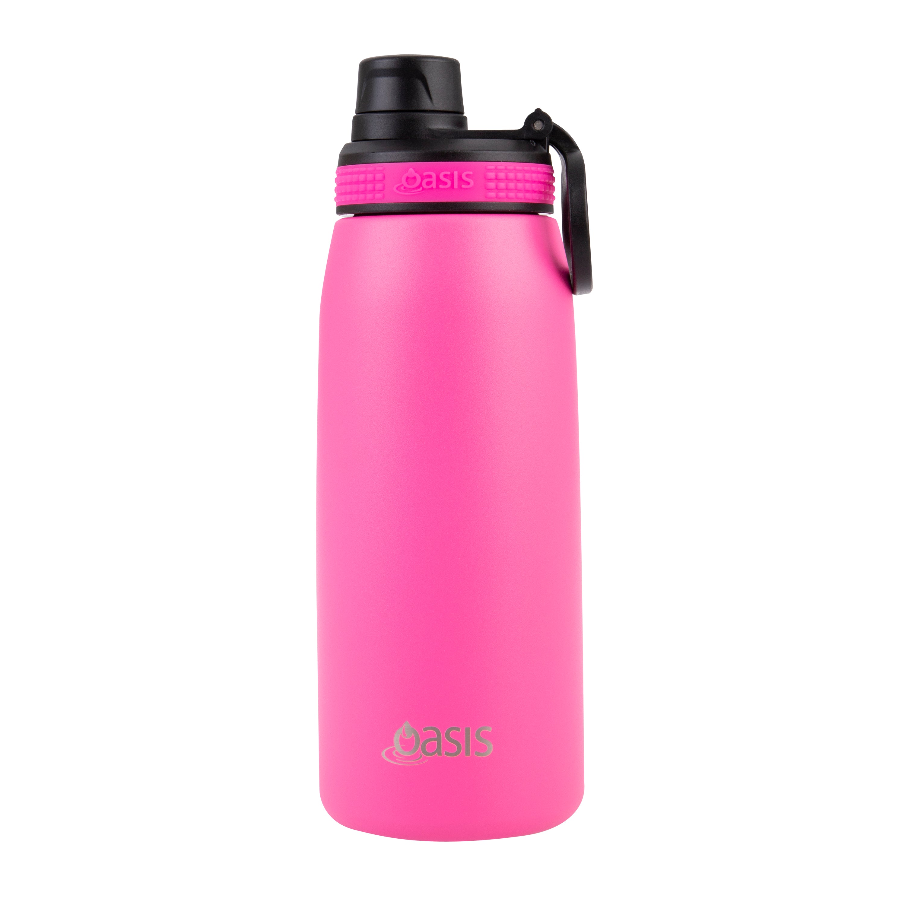 Oasis Double Wall Sports Bottle with Screw Cap 780ml - Neon Pink