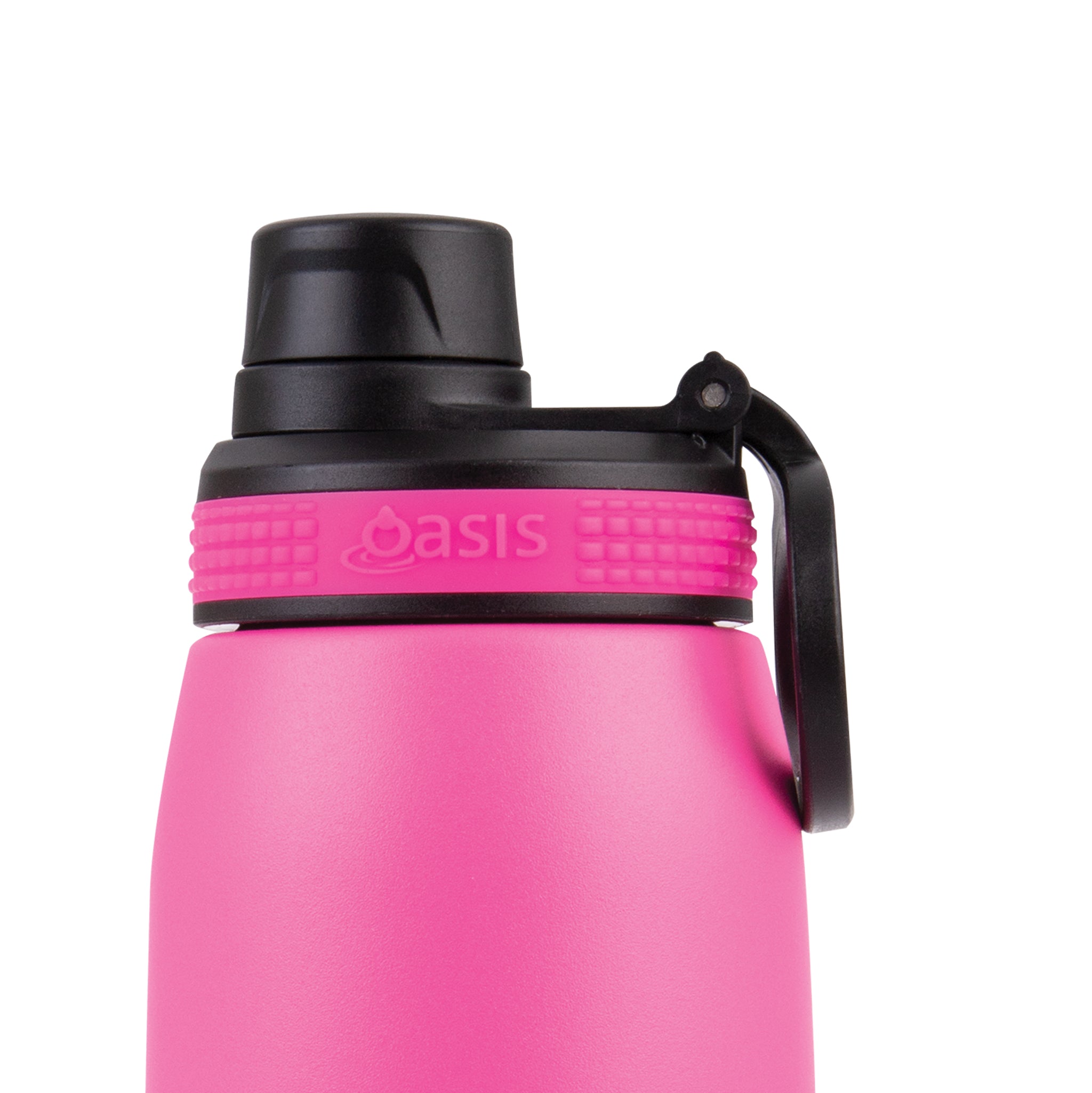 Oasis Double Wall Sports Bottle with Screw Cap 780ml - Neon Pink