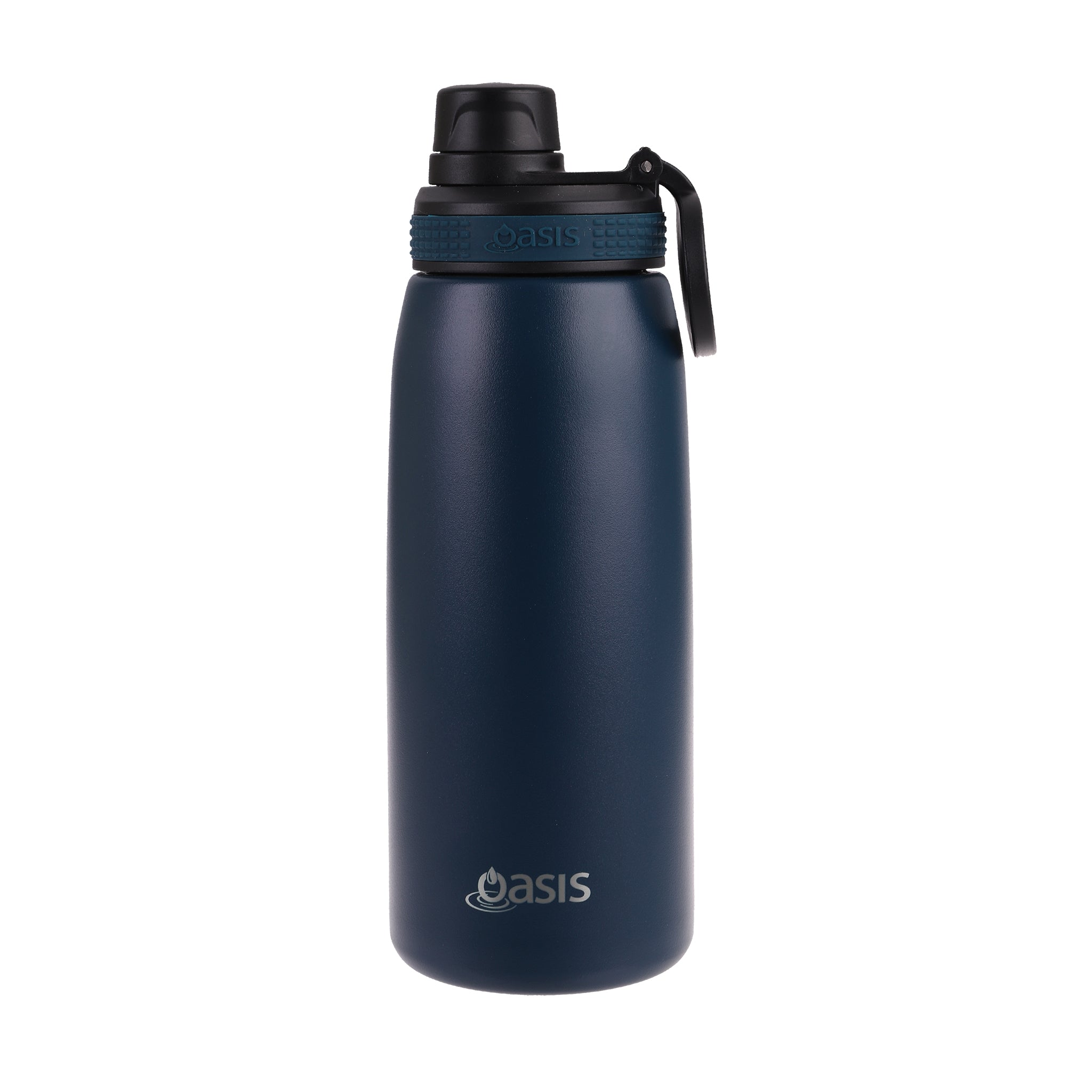 Oasis Double Wall Sports Bottle with Screw Cap 780ml - Navy