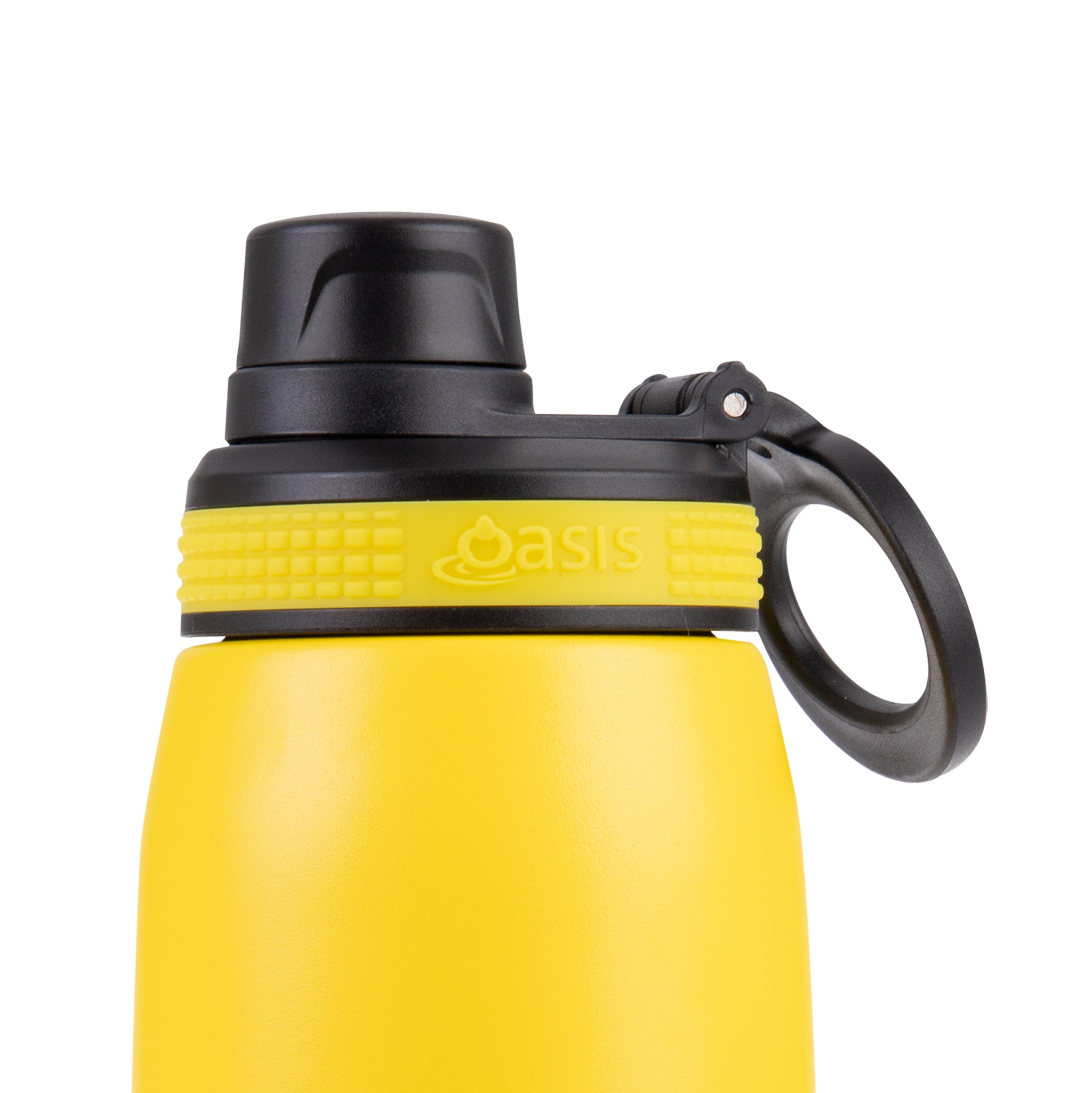 Oasis Double Wall Sports Bottle with Screw Cap 780ml - Neon Yellow