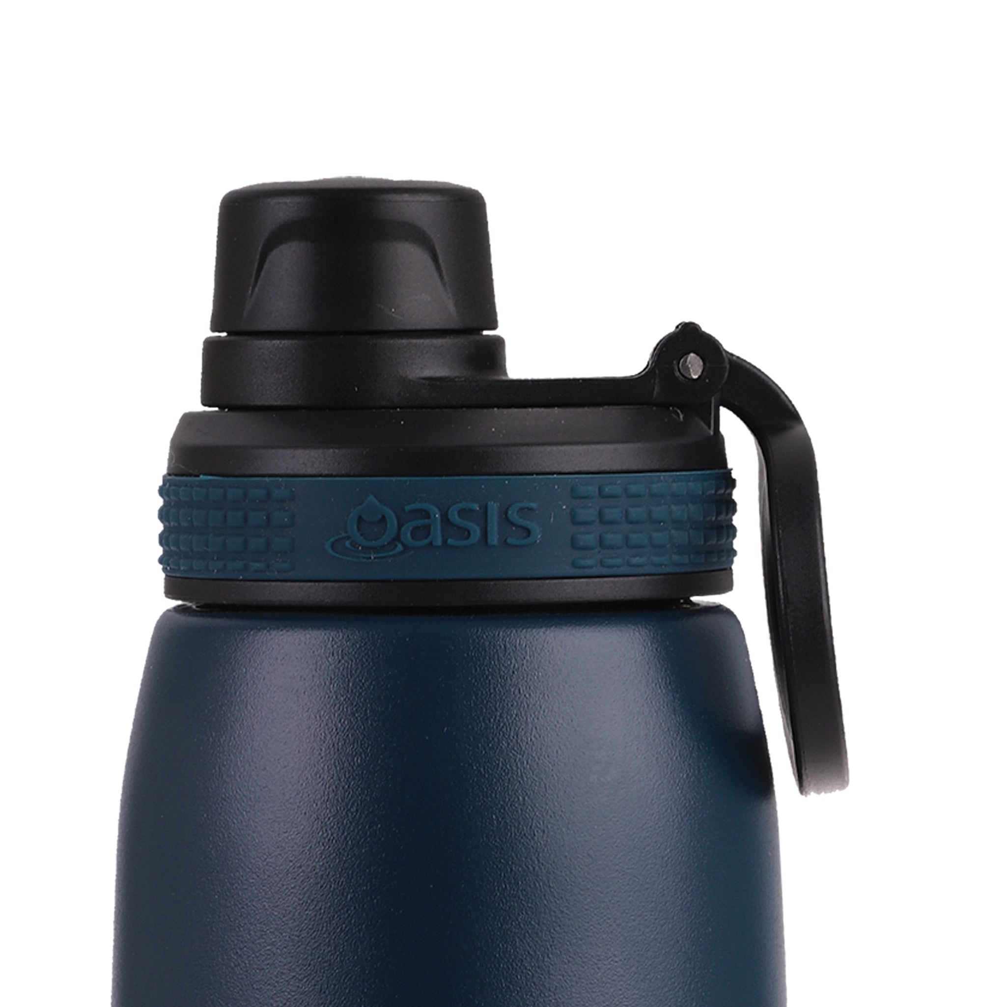 Oasis Double Wall Sports Bottle with Screw Cap 780ml - Navy