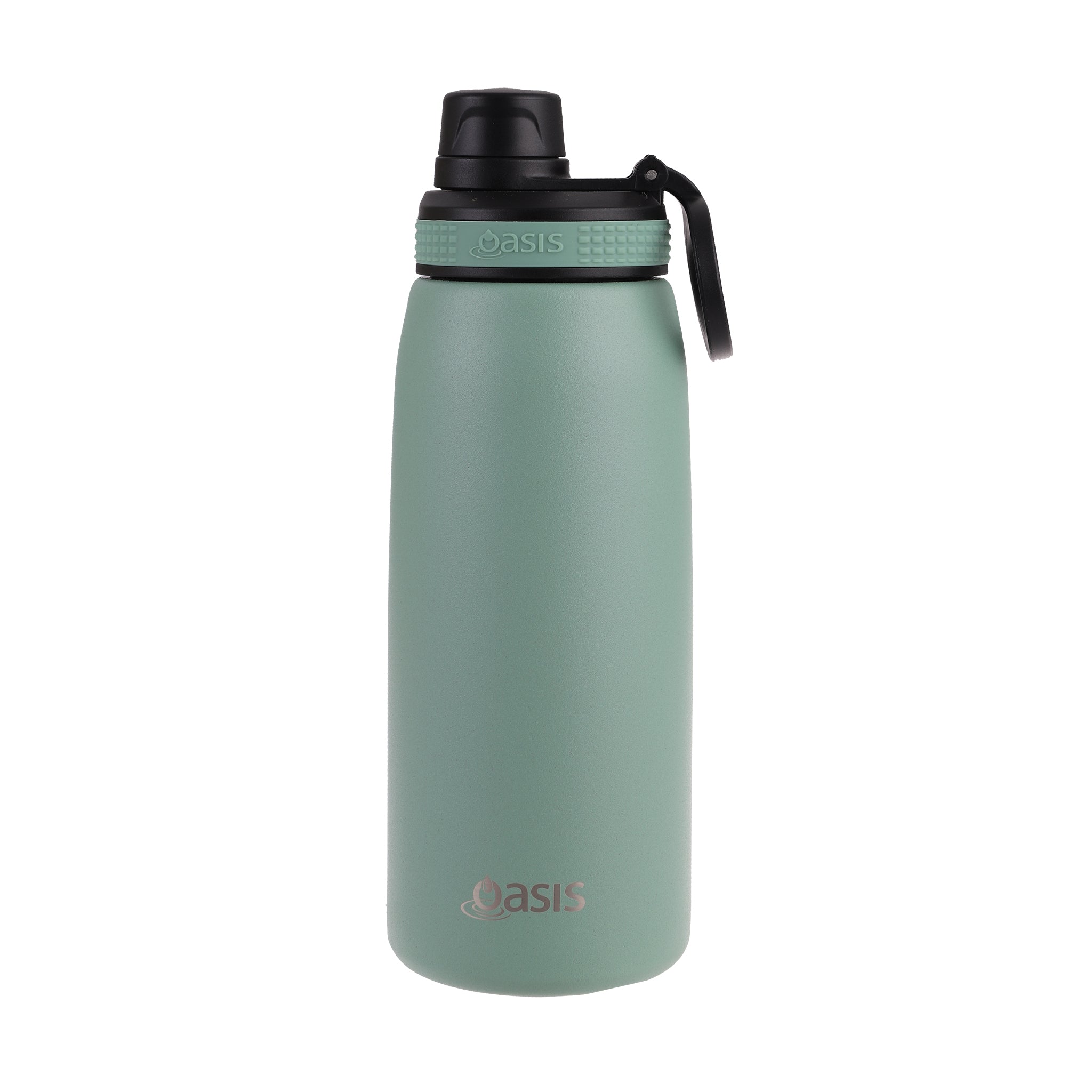 Oasis Double Wall Sports Bottle with Screw Cap 780ml - Sage Green