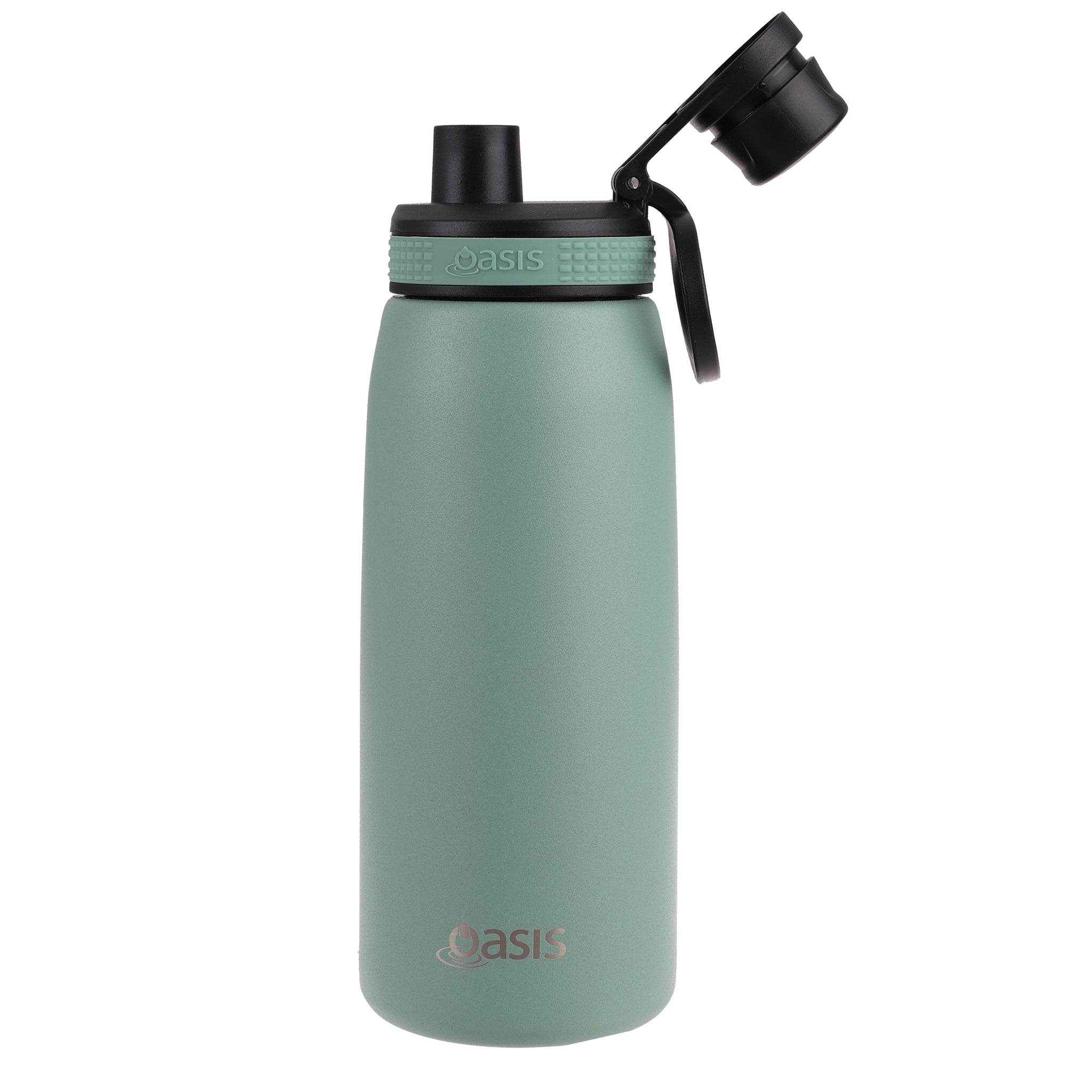 Oasis Double Wall Sports Bottle with Screw Cap 780ml - Sage Green
