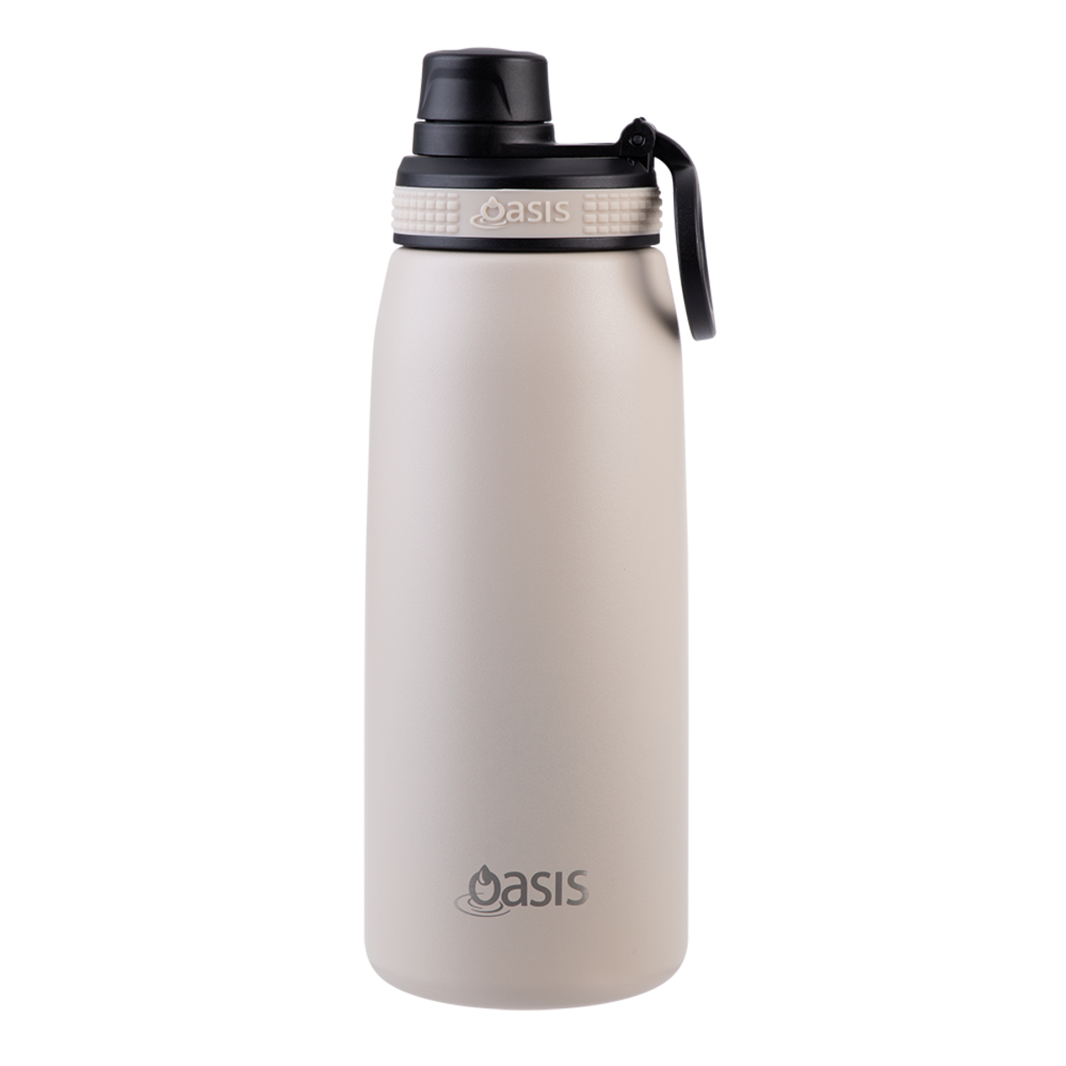Oasis Double Wall Sports Bottle with Screw Cap 780ml - Oat