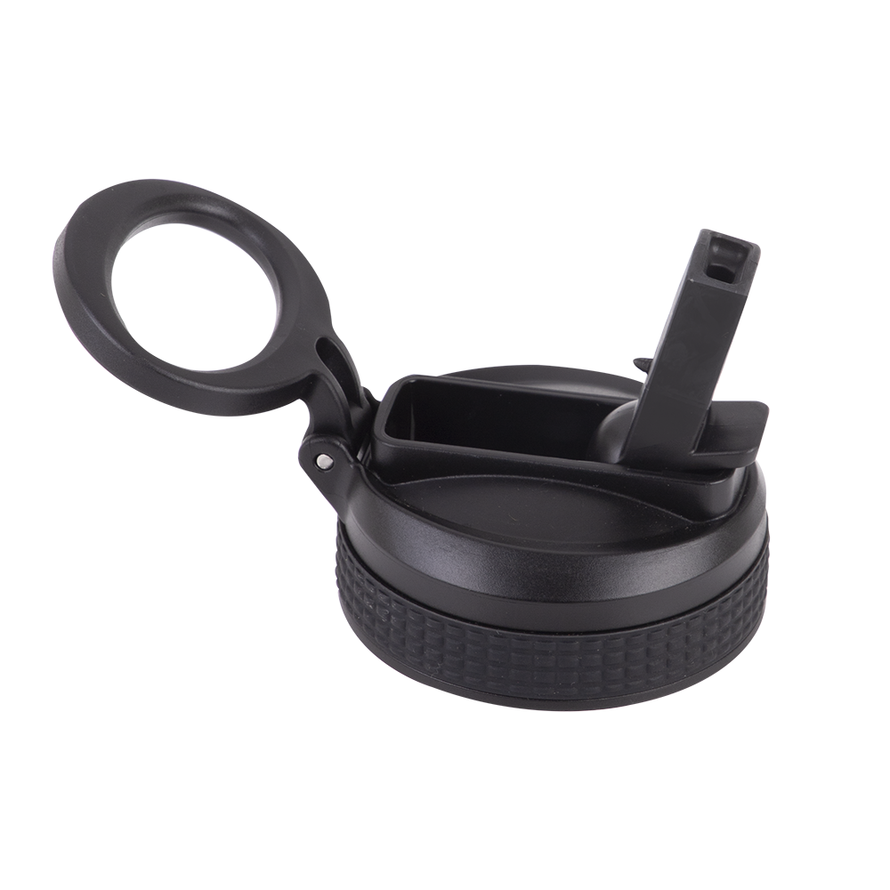 Oasis Sipper Lid & Straw Set Only for Sports Bottle - Black