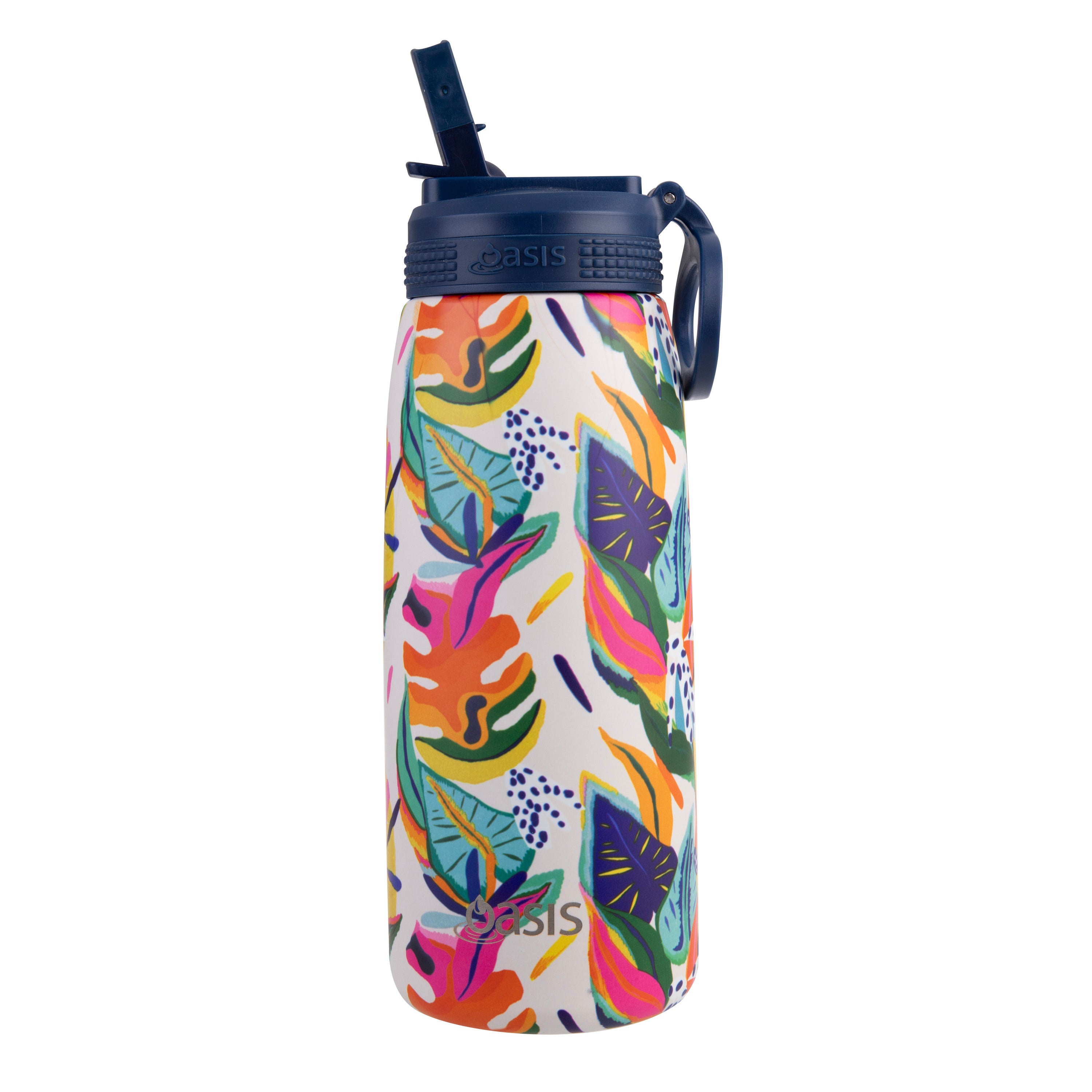 Oasis Double Wall Sports Bottle with Sipper Straw 780ml - Calypso Dreams
