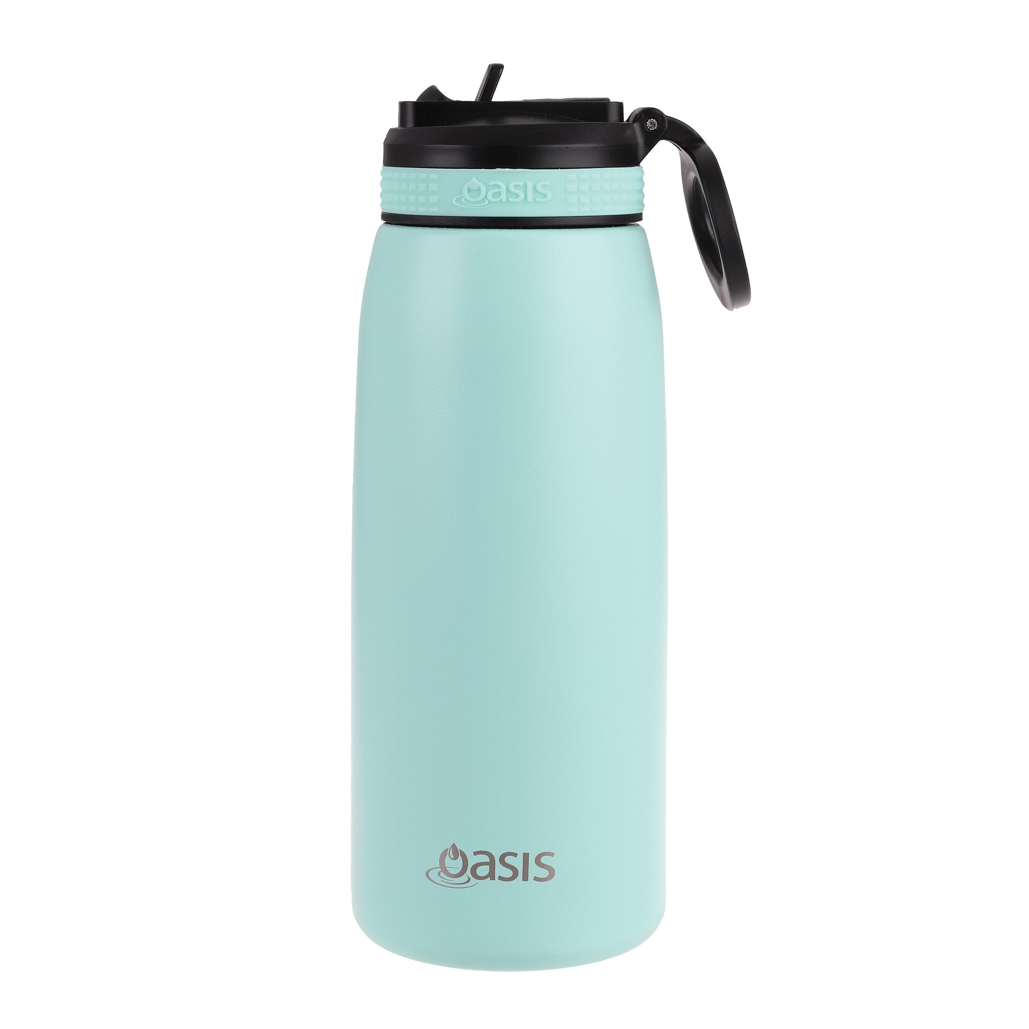 Oasis Double Wall Sports Bottle with Sipper Straw 780ml - Mint