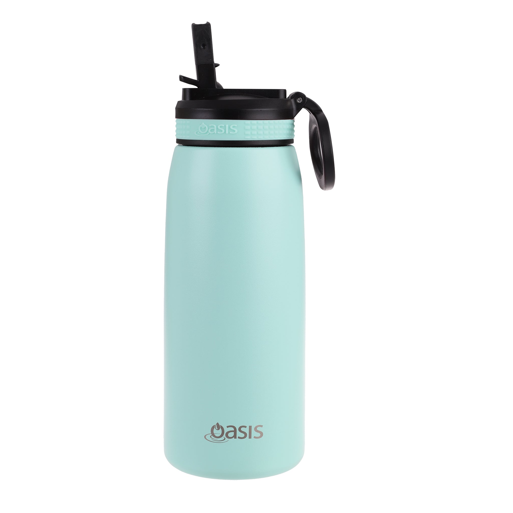 Oasis Double Wall Sports Bottle with Sipper Straw 780ml - Mint