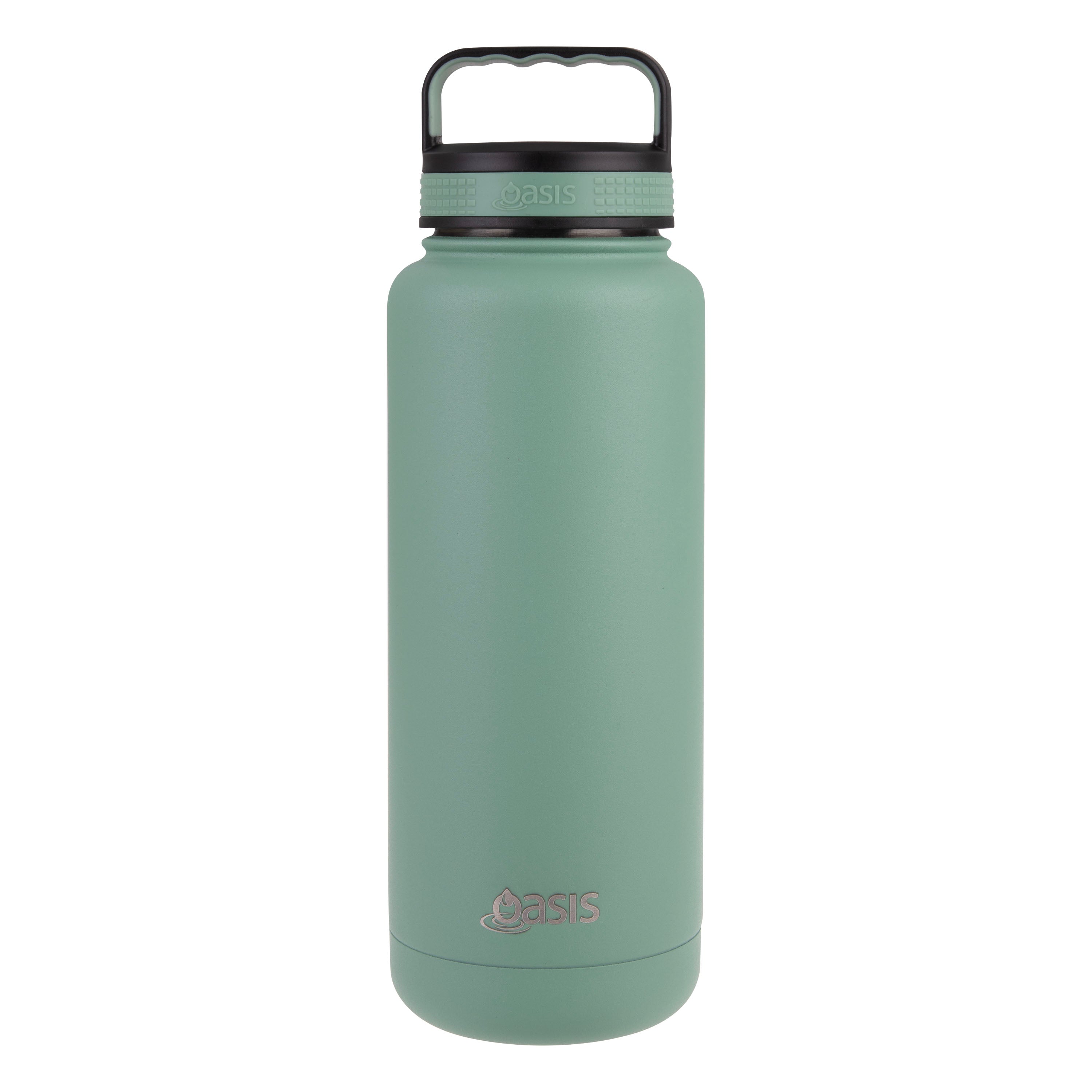 Oasis Titan Double Wall Drink Bottle 1.2L - Sage Green