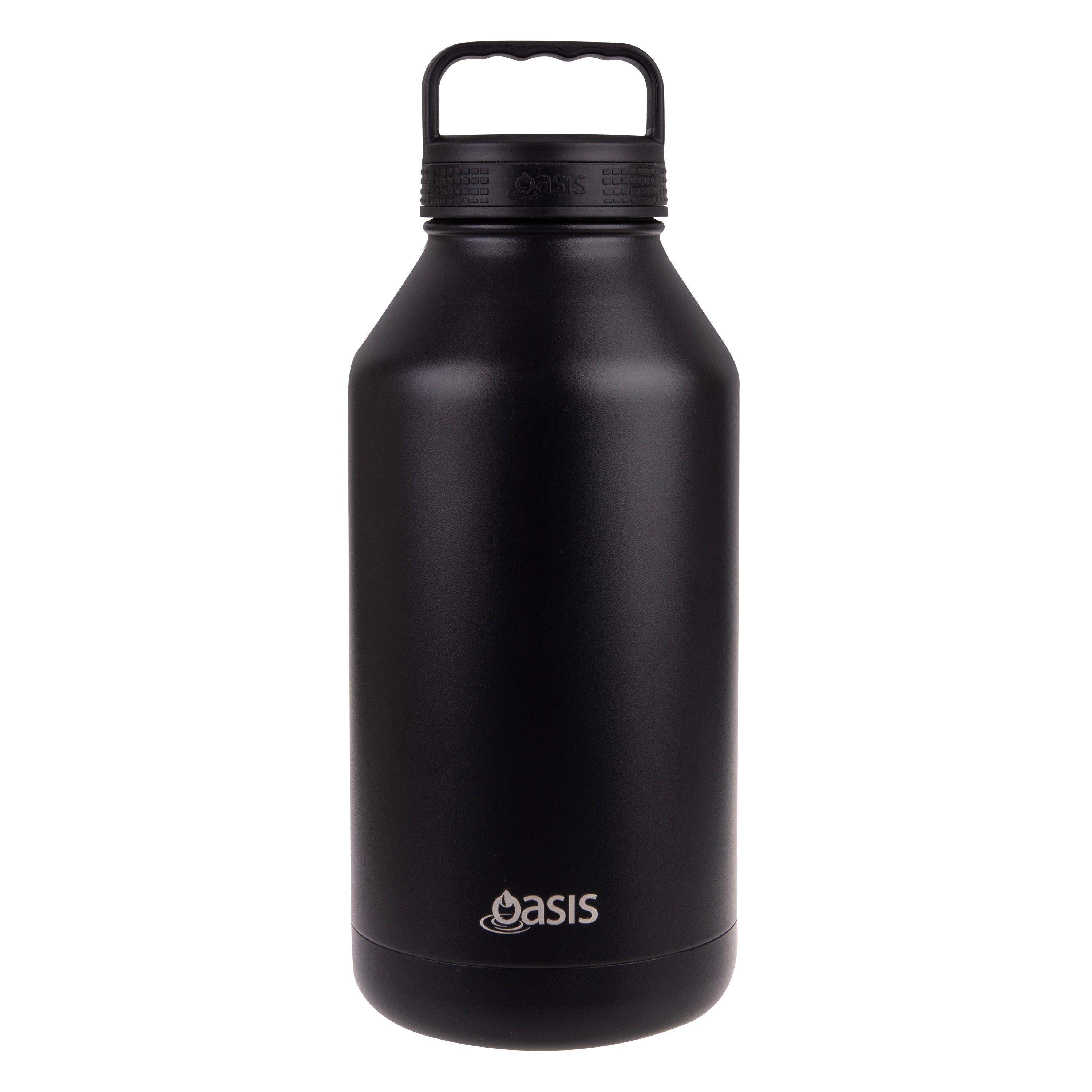 Oasis Titan Double Wall Insulated Bottle 1.9L - Black