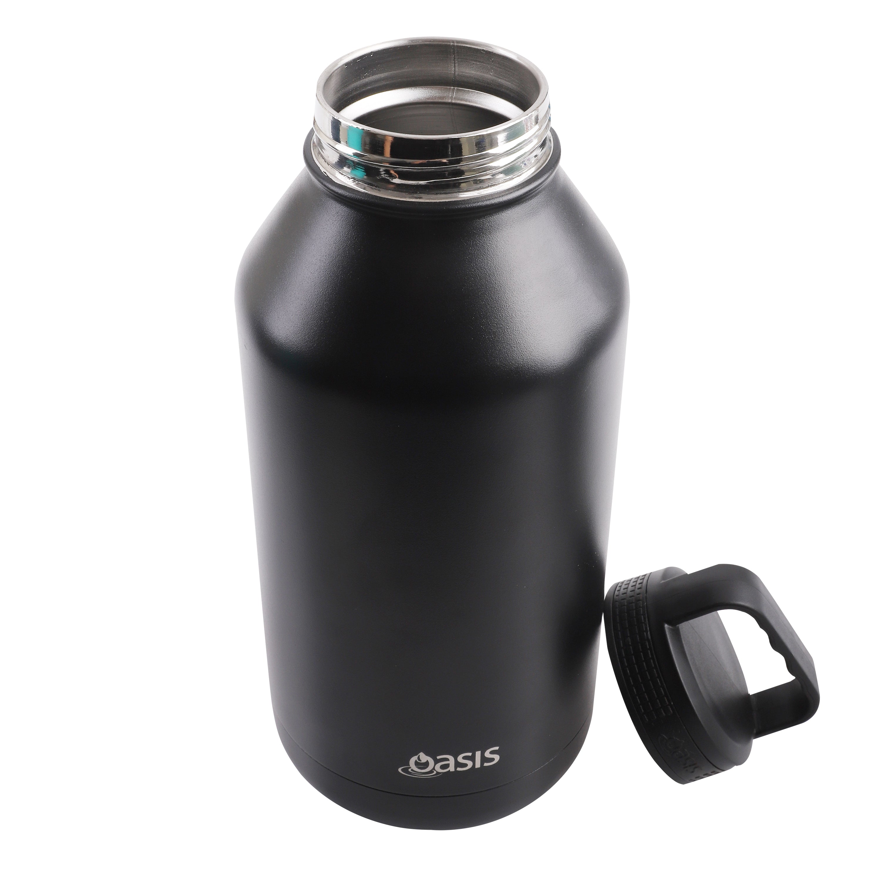 Oasis Titan Double Wall Insulated Bottle 1.9L - Black