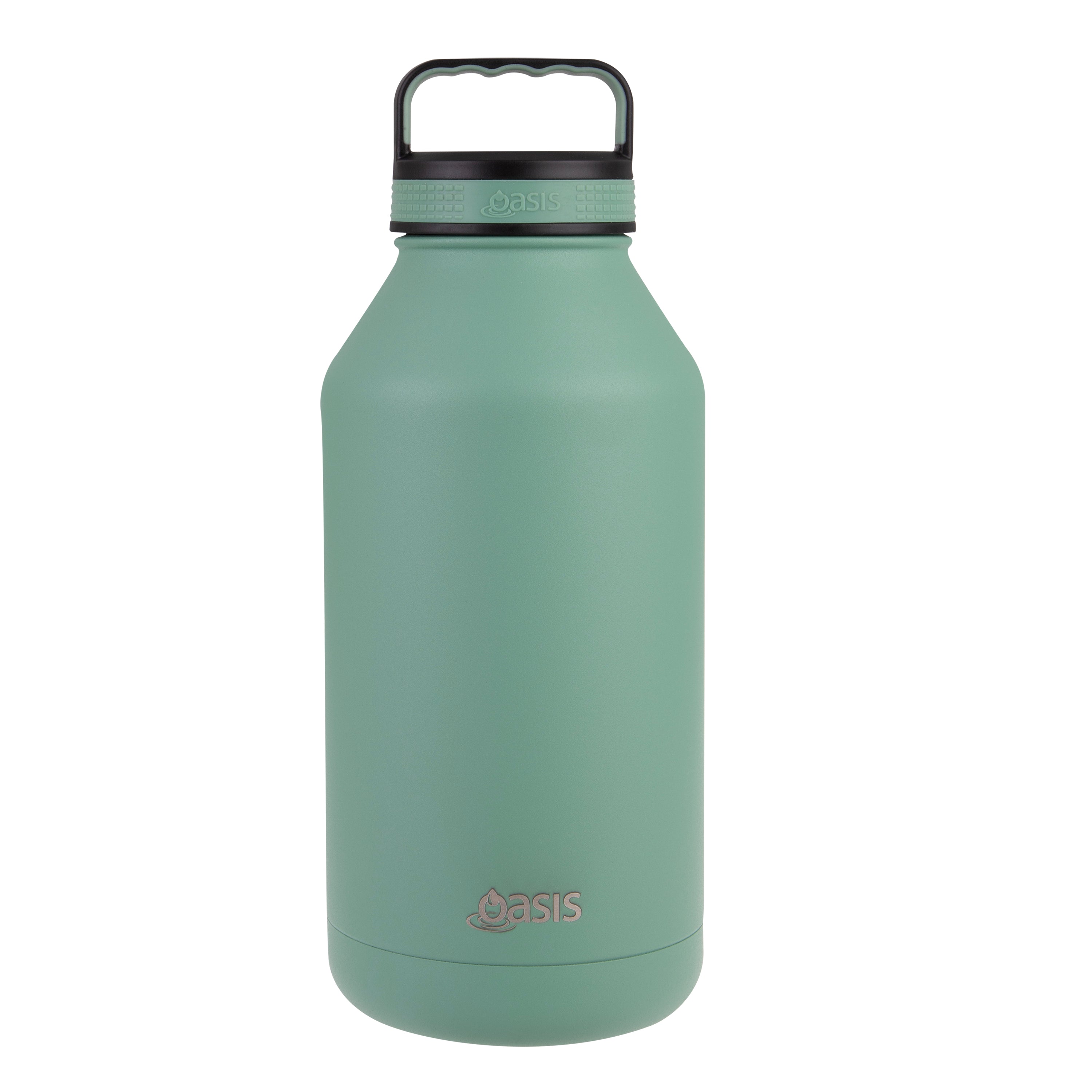 Oasis Titan Double Wall Insulated Bottle 1.9L - Sage Green