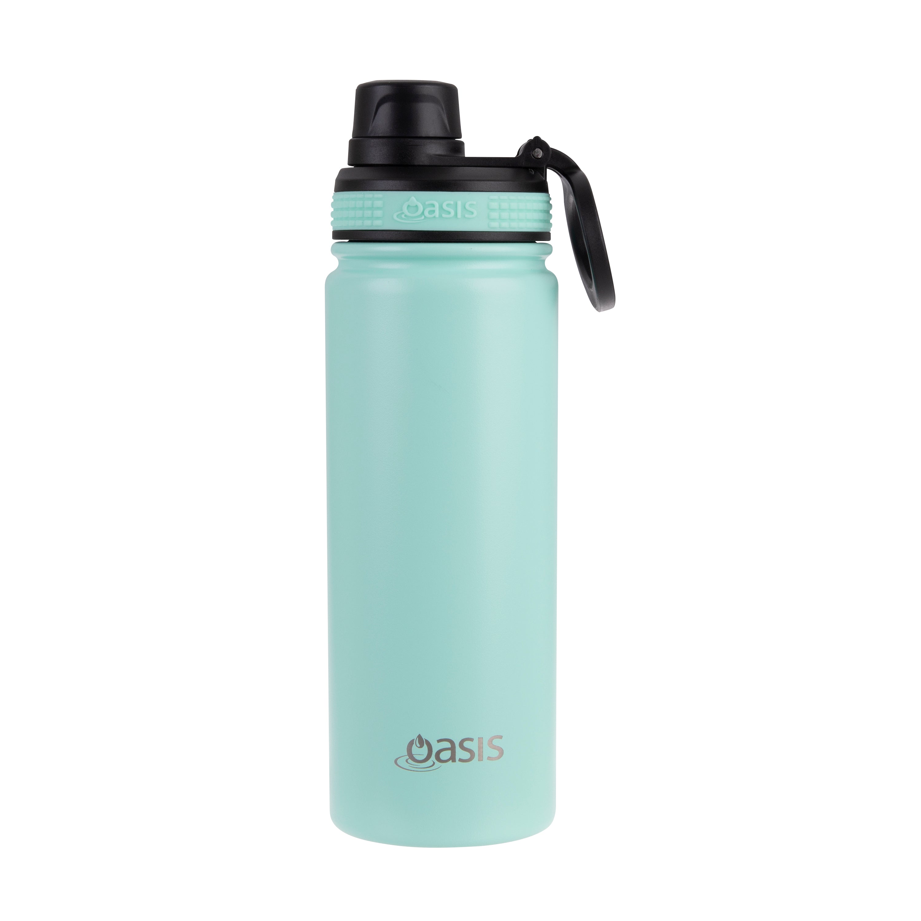 Oasis Challenger Double Wall Sports Bottle with Screw Cap 550ml - Mint