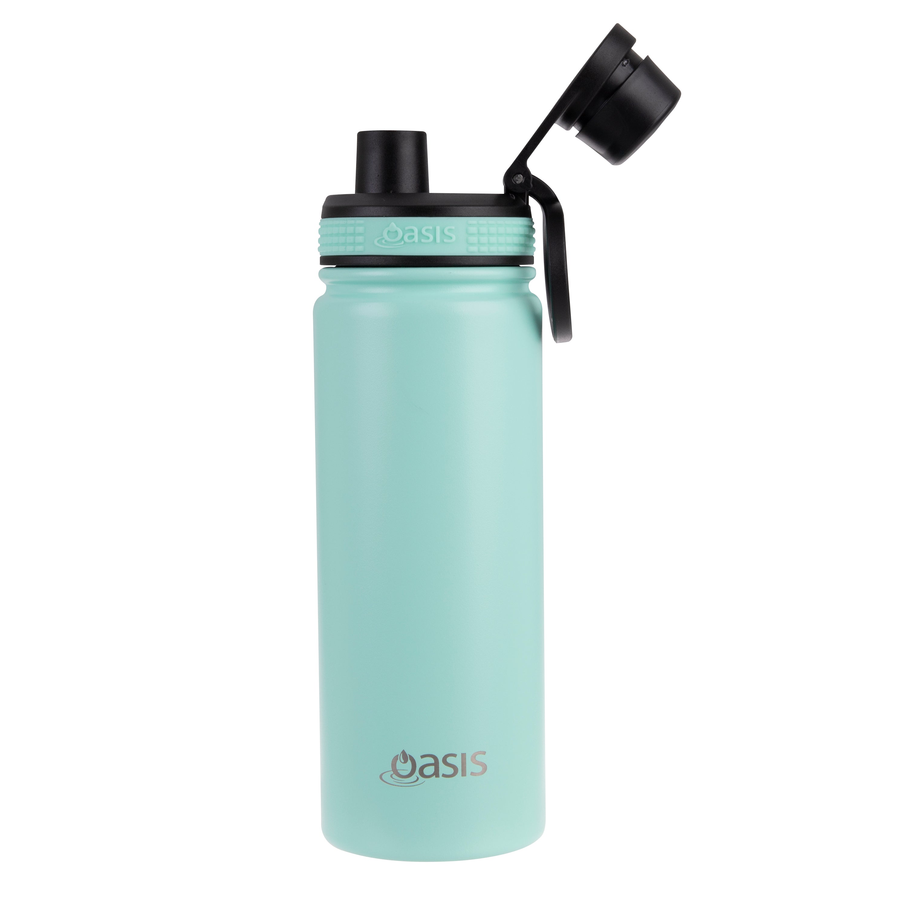 Oasis Challenger Double Wall Sports Bottle with Screw Cap 550ml - Mint