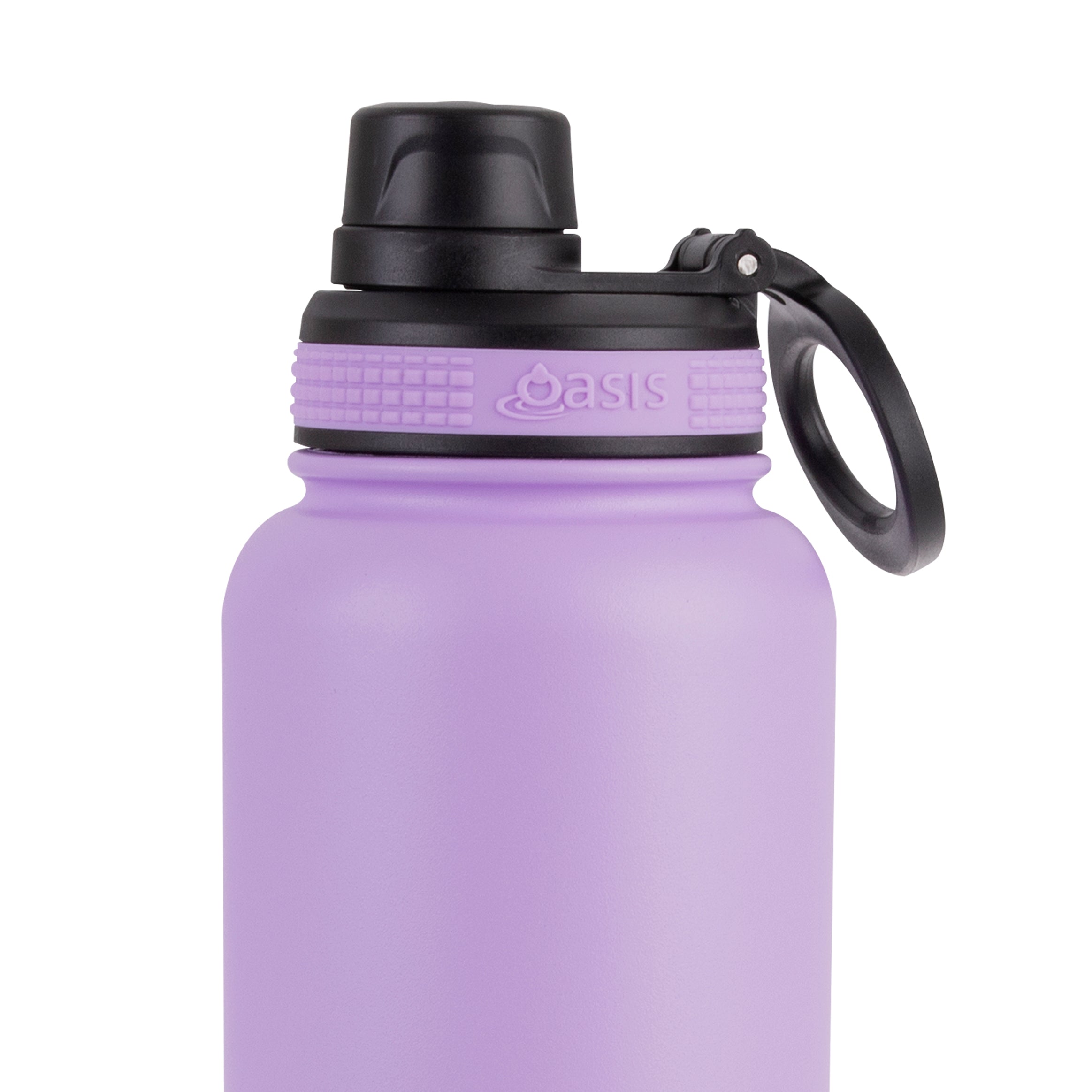Oasis Challenger Double Wall Sports Bottle with Screw Cap 1.1L - Lavender