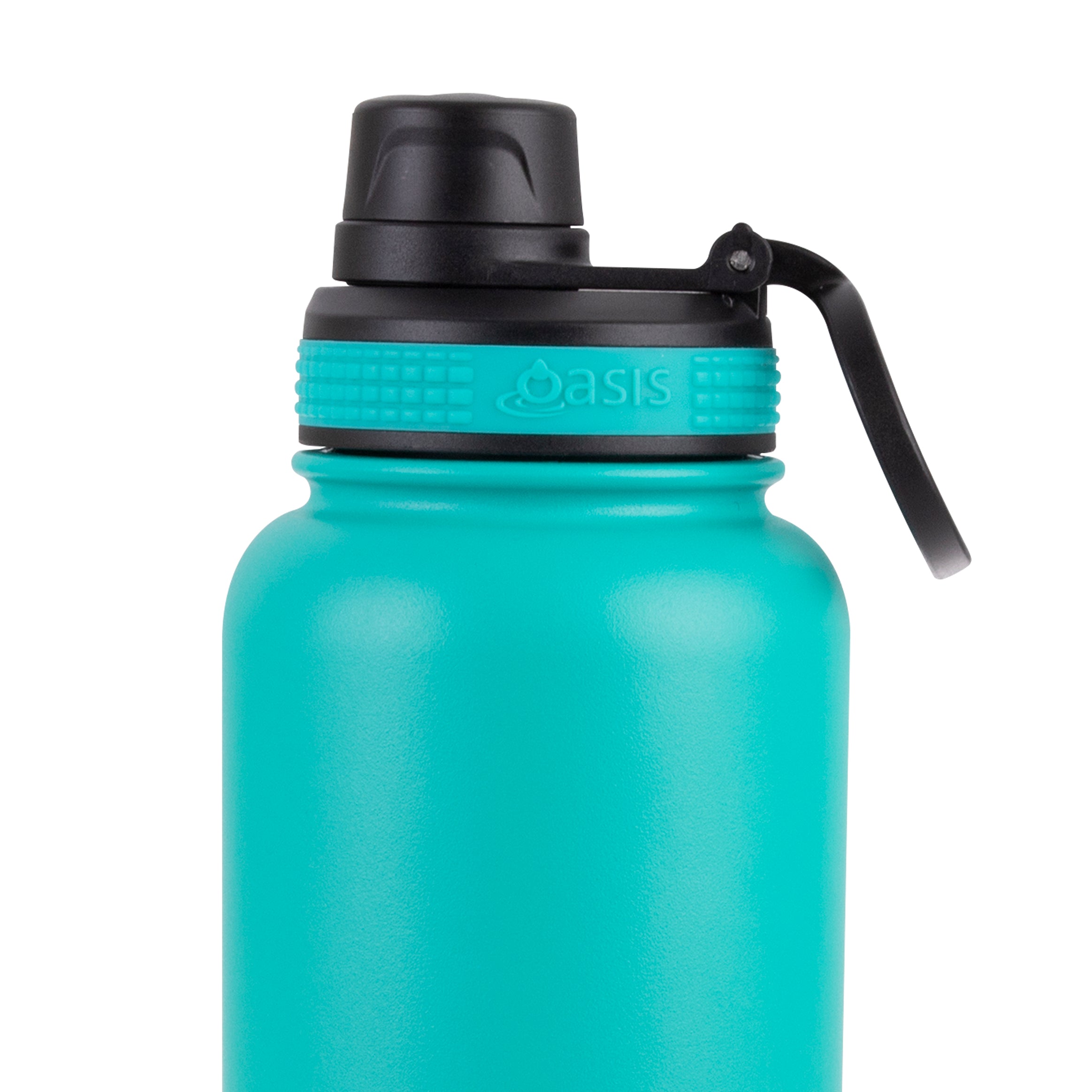 Oasis Challenger Double Wall Sports Bottle with Screw Cap 1.1L - Turquoise