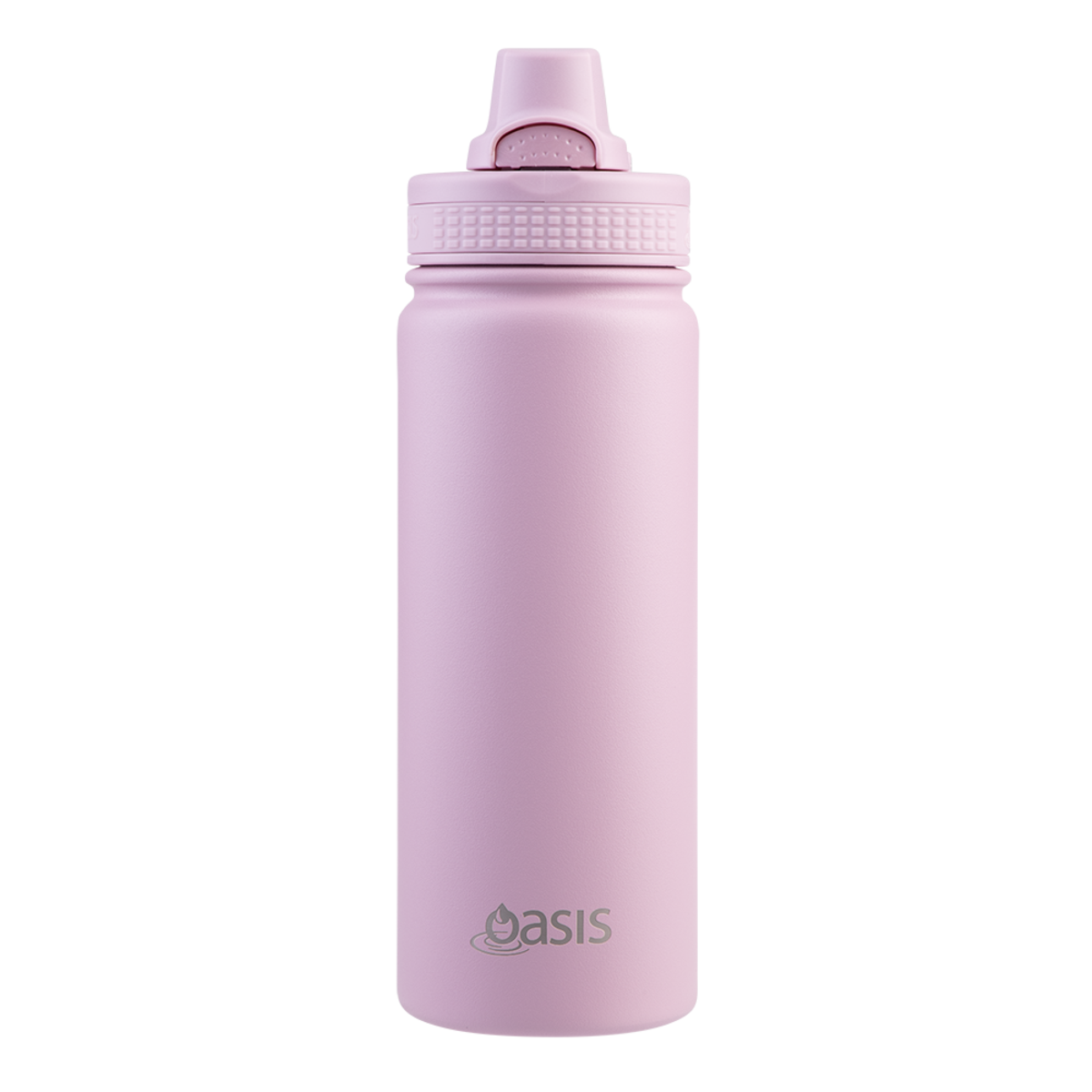 Oasis Challenger Double Wall Sports Bottle Quick Release 550ml - Blush