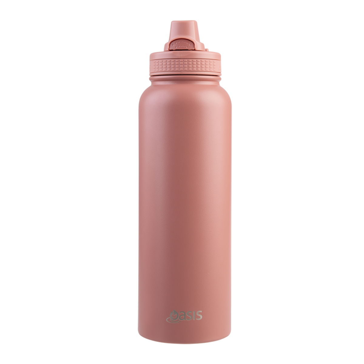 Oasis Challenger Double Wall Sports Bottle Quick Release 1.1L - Auburn