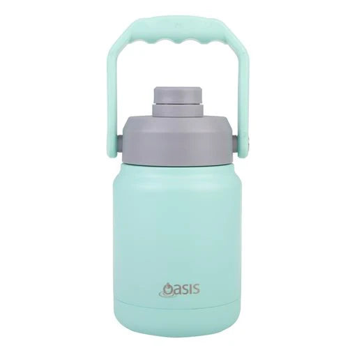 Oasis Double Wall Mini Jug with Carry Handle 1.2L - Mint
