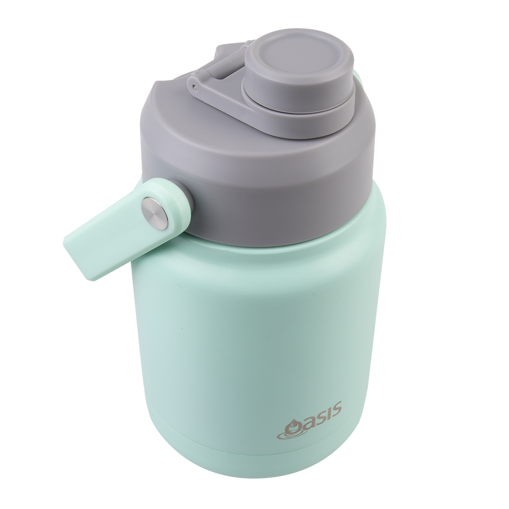 Oasis Carry Handle Lid – For 1.2L Stainless Steel Double Wall Mini Jug (8897-0) - Mint