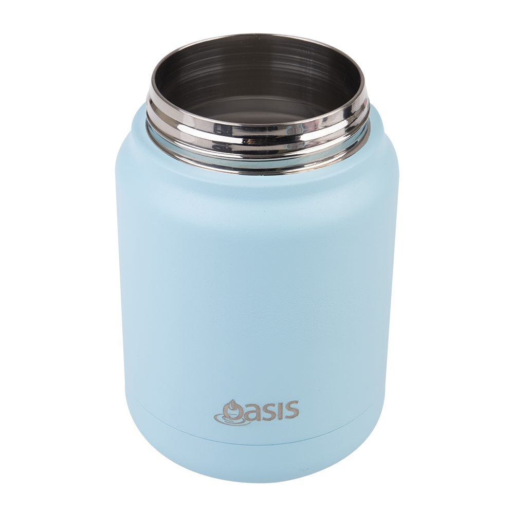 Oasis Double Wall Mini Jug with Carry Handle 1.2L - Island Blue