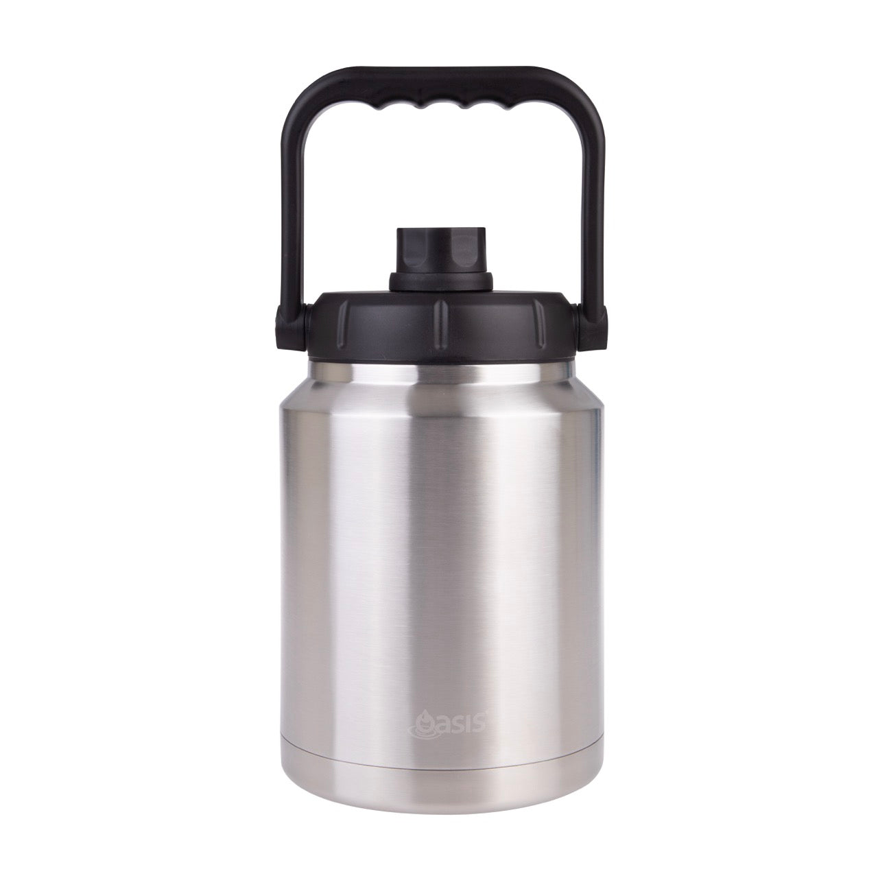 Oasis Stainless Steel Jug with Carry Handle 2.1L - Silver