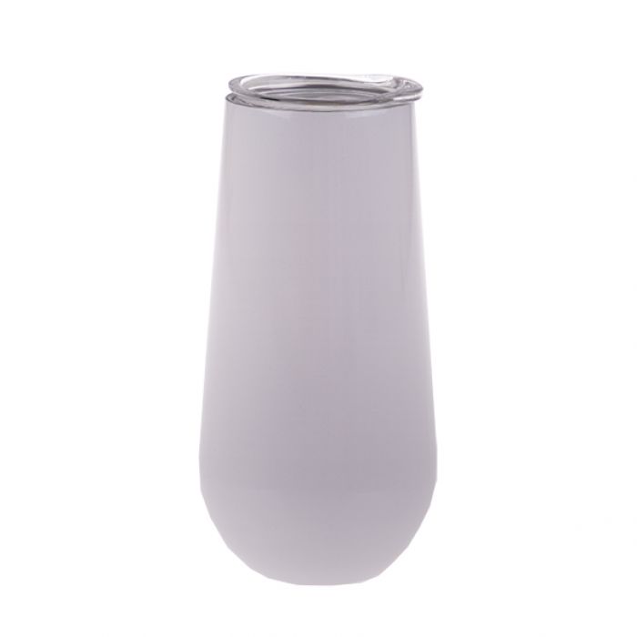 Oasis Double Wall Champagne Flute 180ml - White