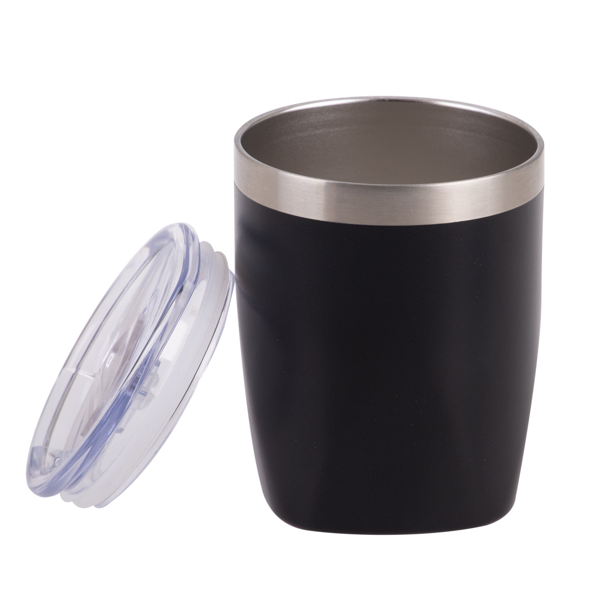 Oasis Stainless Steel Double Wall Tumbler "Old Fashion" 300ml - Onyx