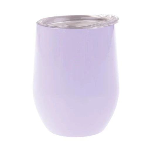 Oasis Stainless Steel Double Wall Wine Tumbler 330ml - Lilac