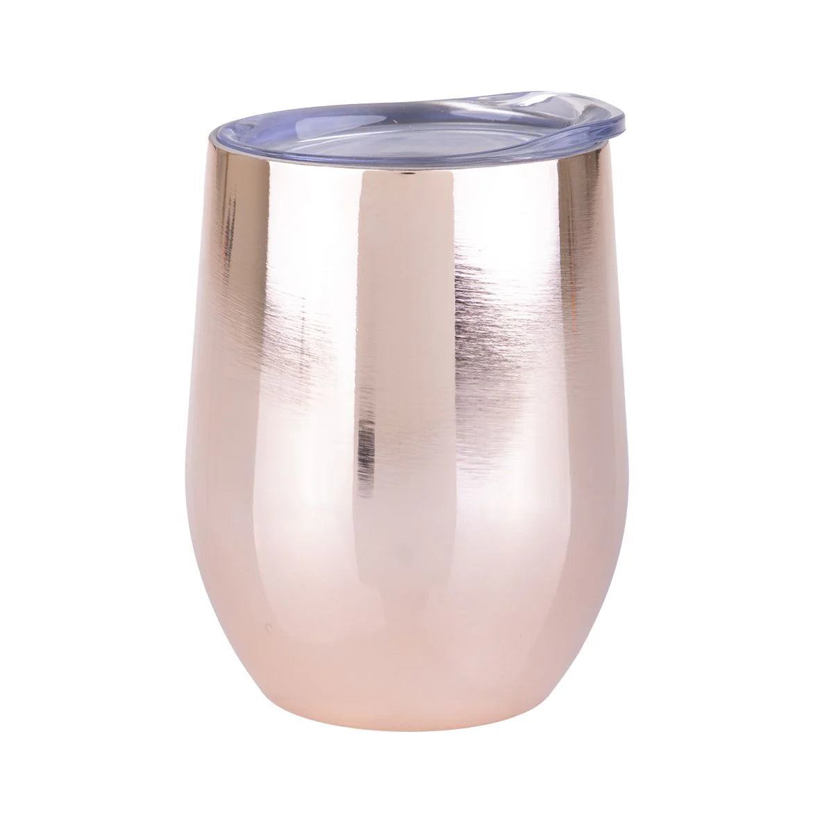 Oasis Stainless Steel Double Wall Wine Tumbler 330ml - Mirror Gold