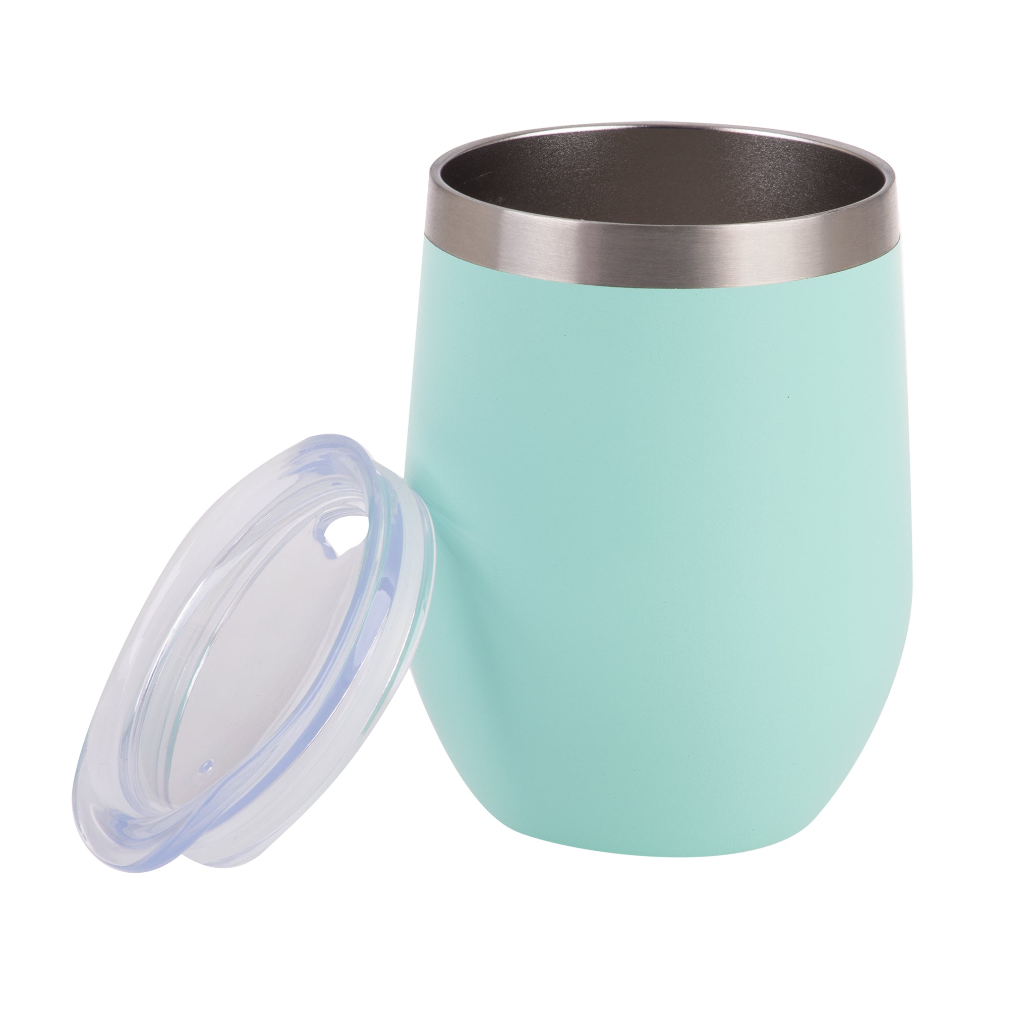 Oasis Stainless Steel Double Wall Wine Tumbler 330ml - Mint