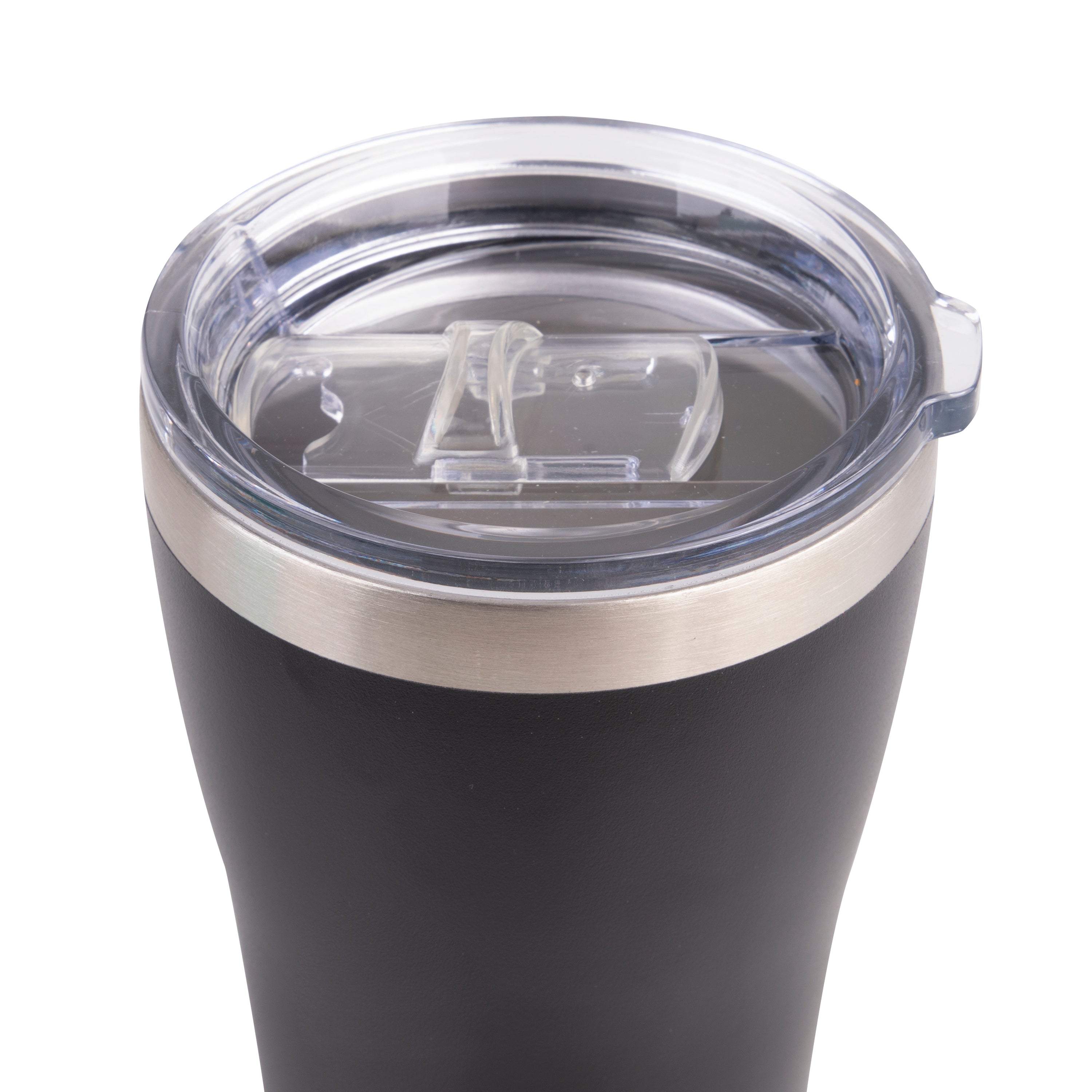 Oasis Stainless Steel Double Wall Insulated Travel Cup 350ml - Black