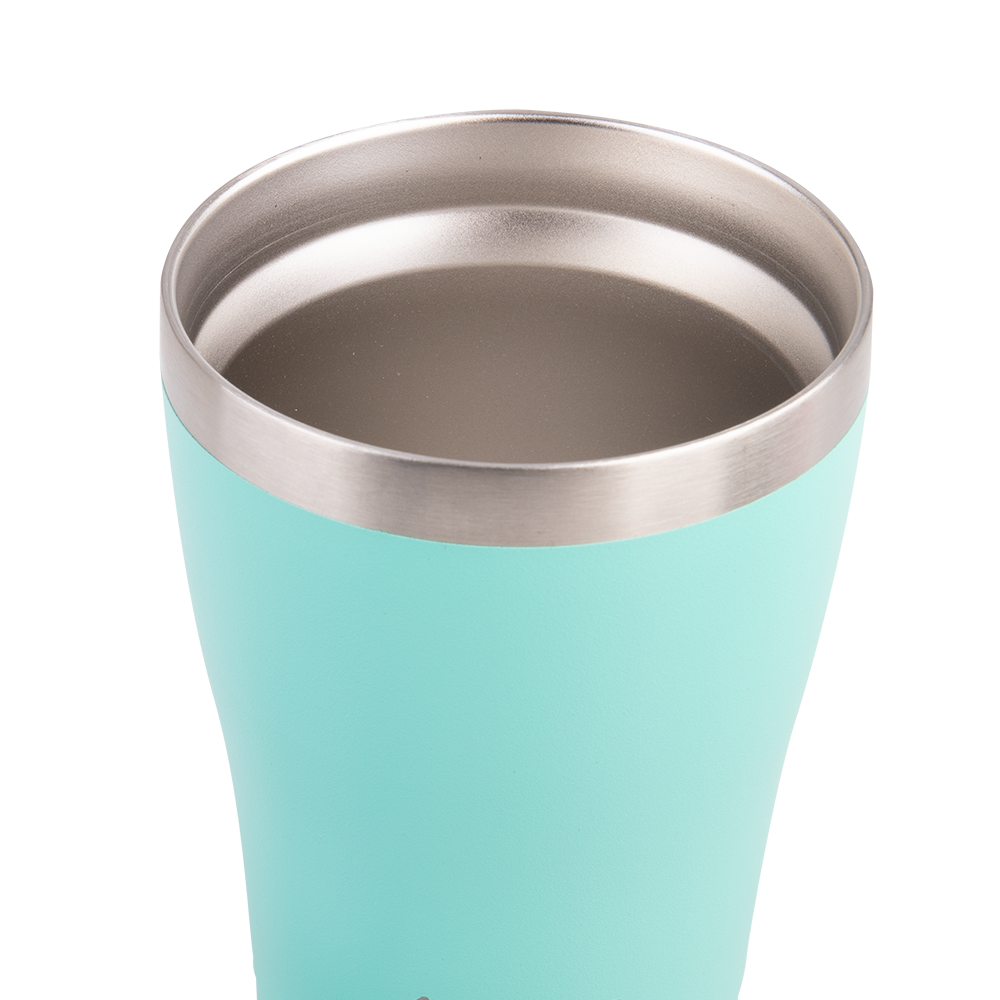 Oasis Stainless Steel Double Wall Insulated Travel Cup 350ml - Mint