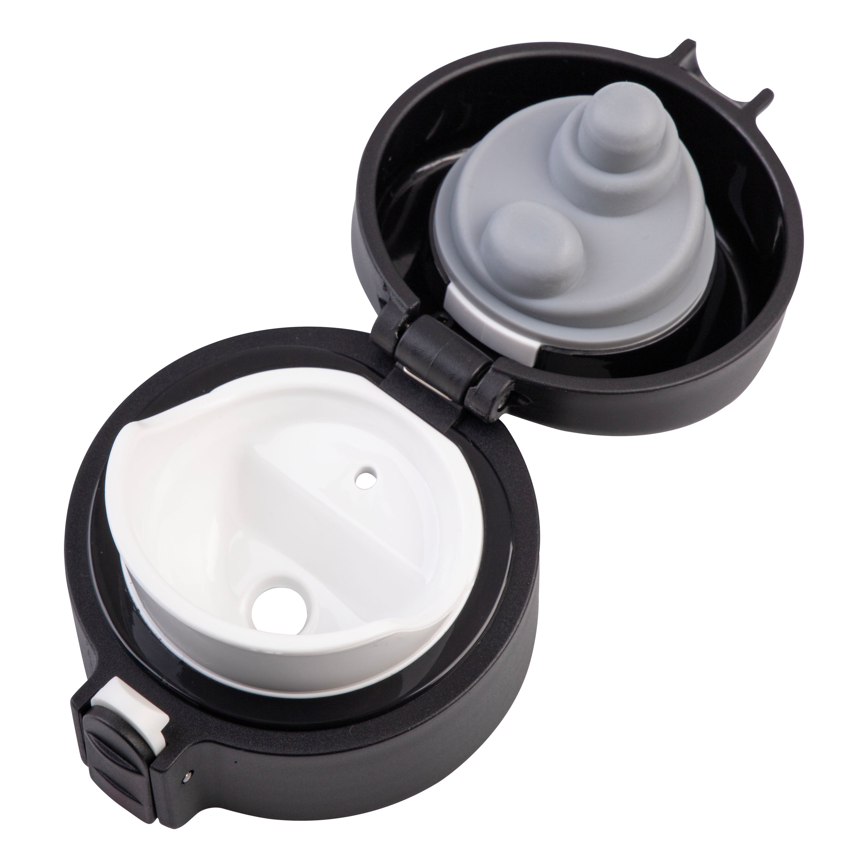 Oasis Replacement Lid for Flip-Top Flask 480ml Black