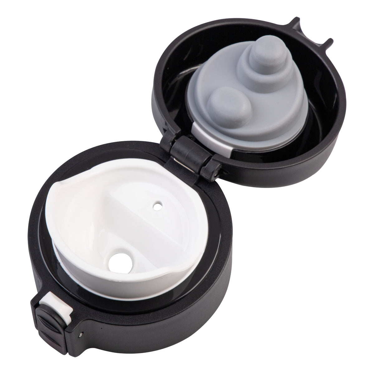 Oasis Replacement Lid for Flip-Top Flask 480ml Black