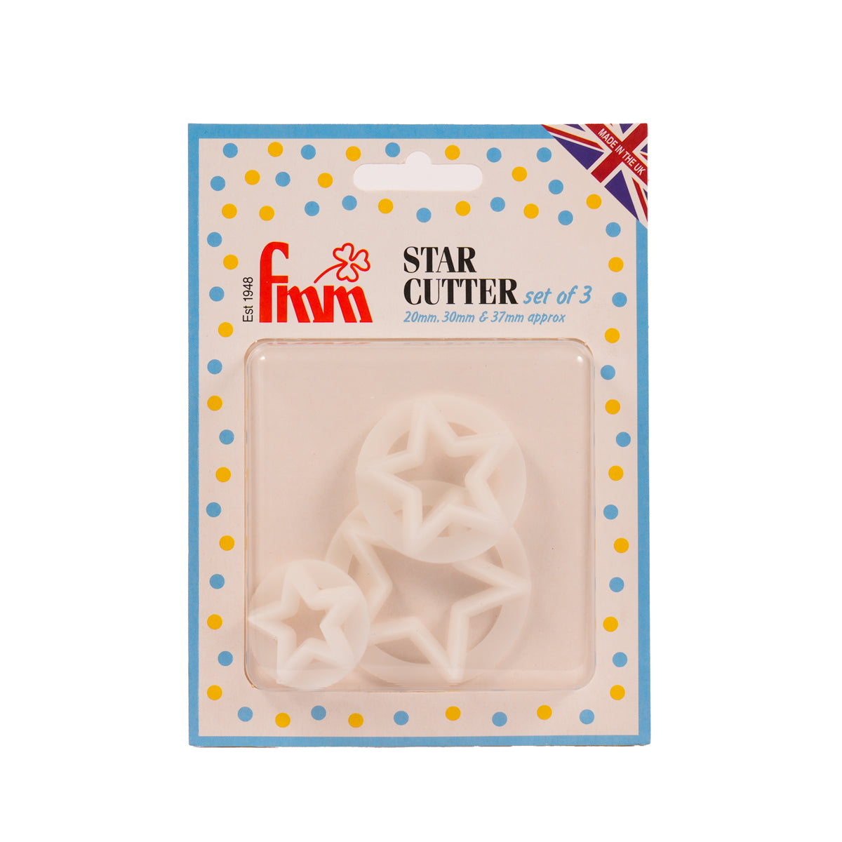 FMM Small Star Cutter 3 Piece