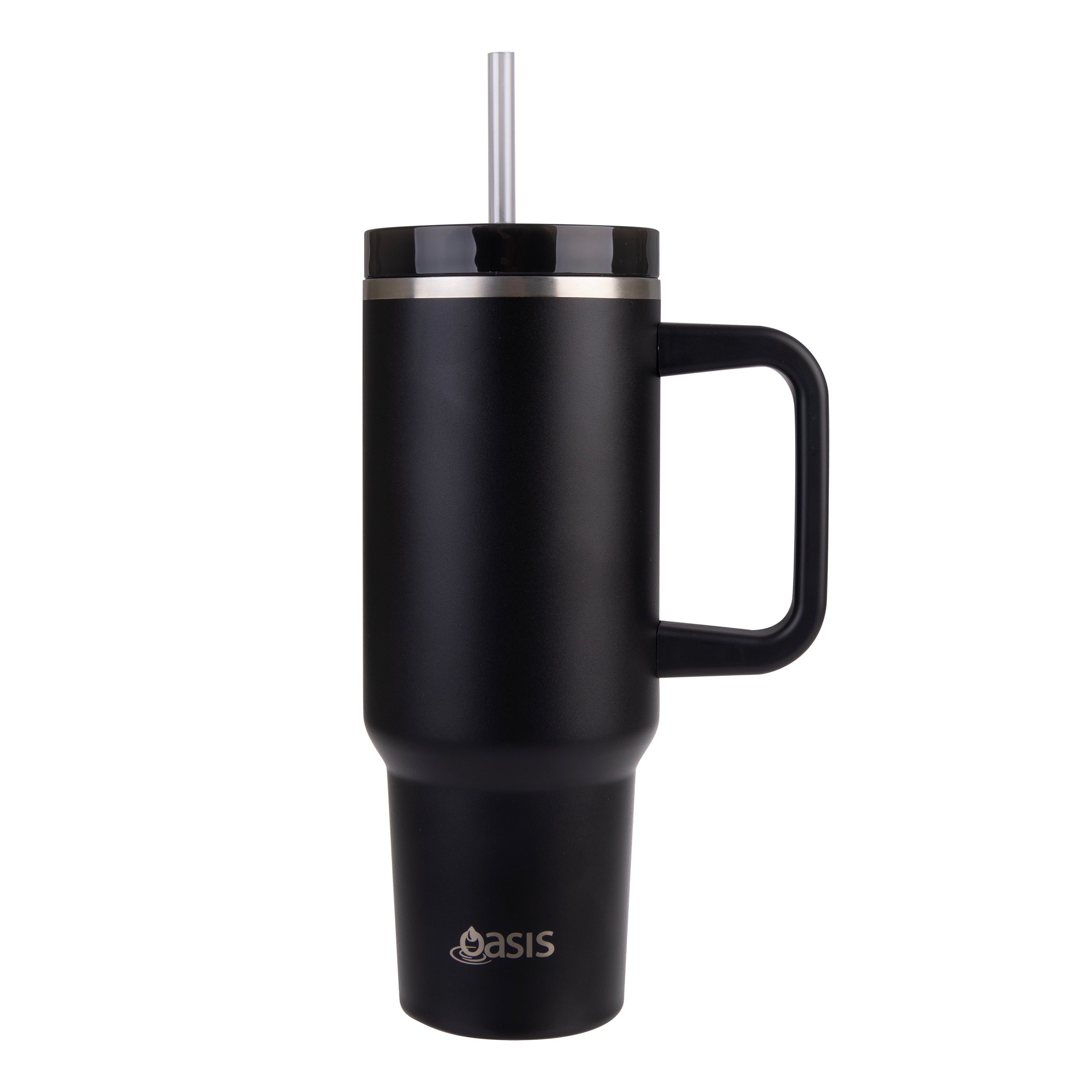Oasis Commuter Double Wall Travel Tumbler 1.2L - Black