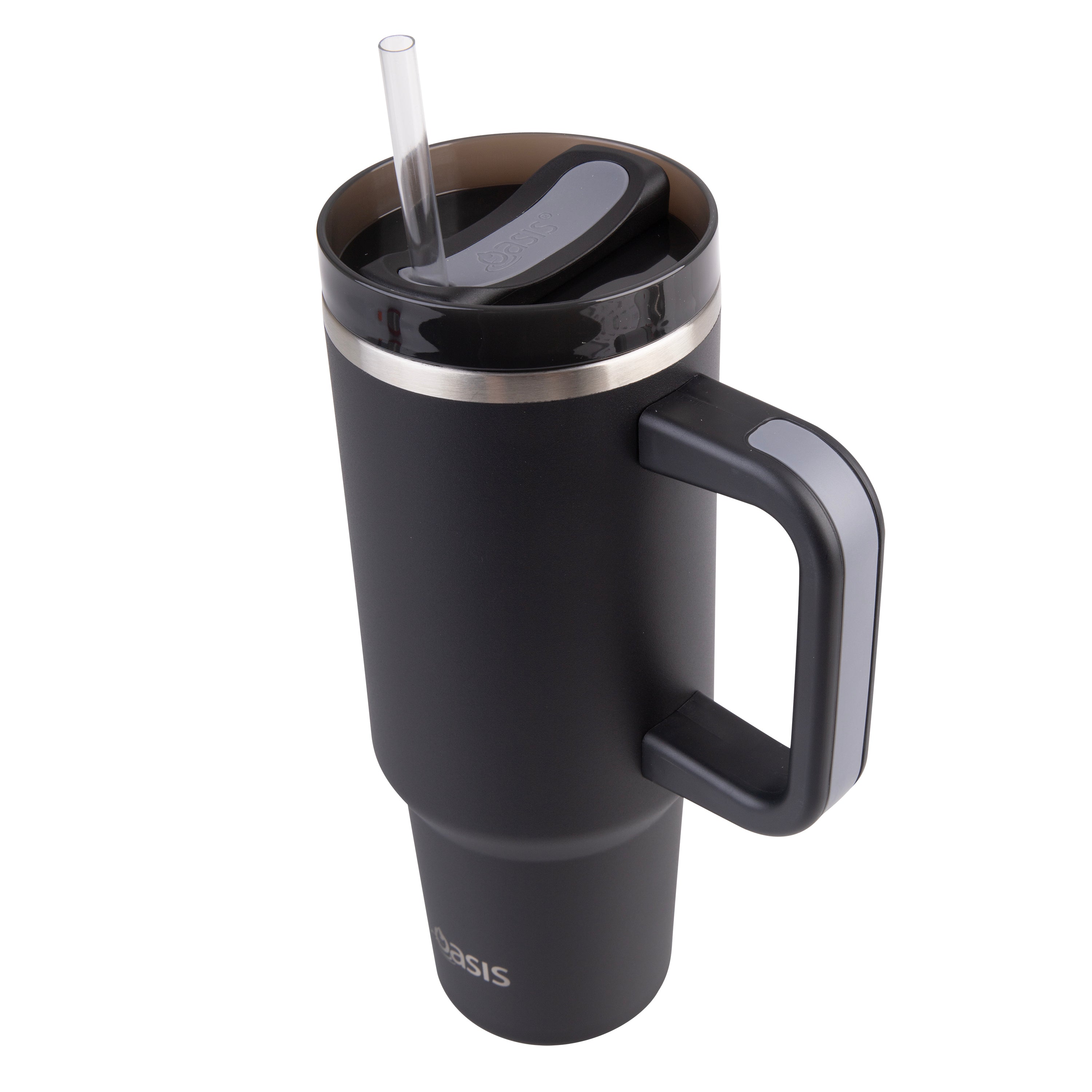 Oasis Commuter Double Wall Travel Tumbler 1.2L - Black