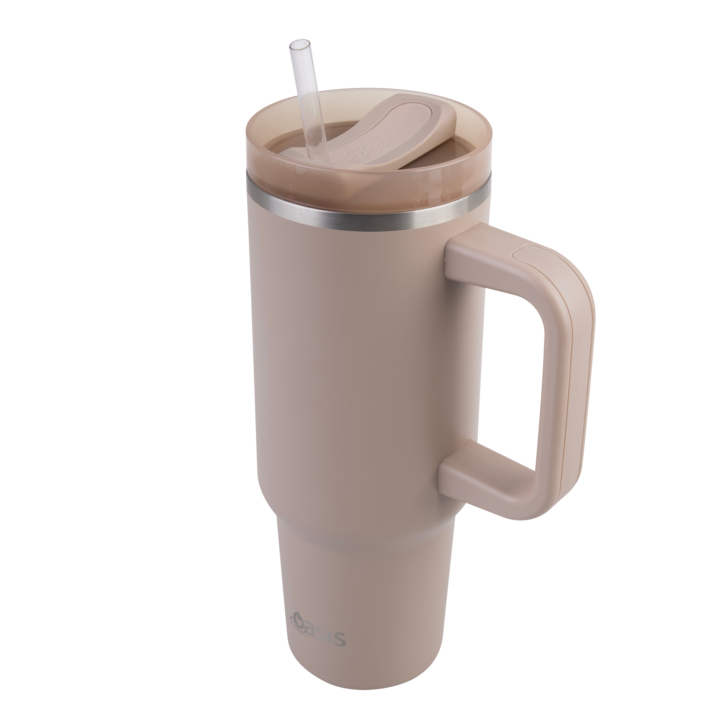 Oasis Commuter Double Wall Travel Tumbler 1.2L - Latte