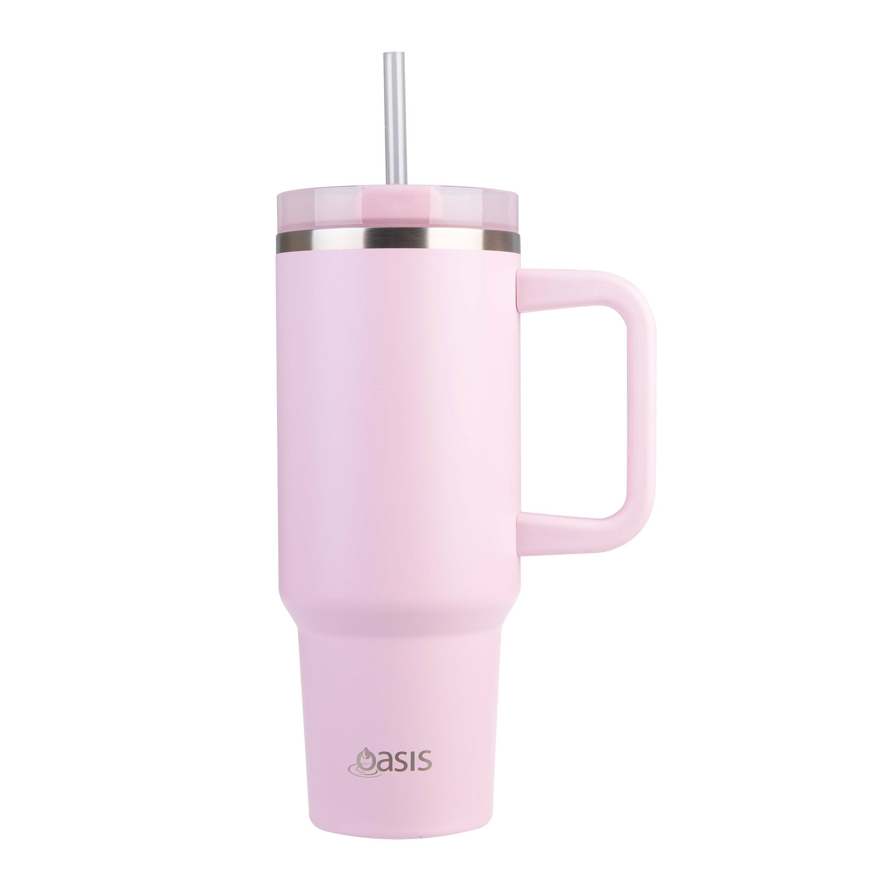 Oasis Commuter Double Wall Travel Tumbler 1.2L - Pink Lemonade
