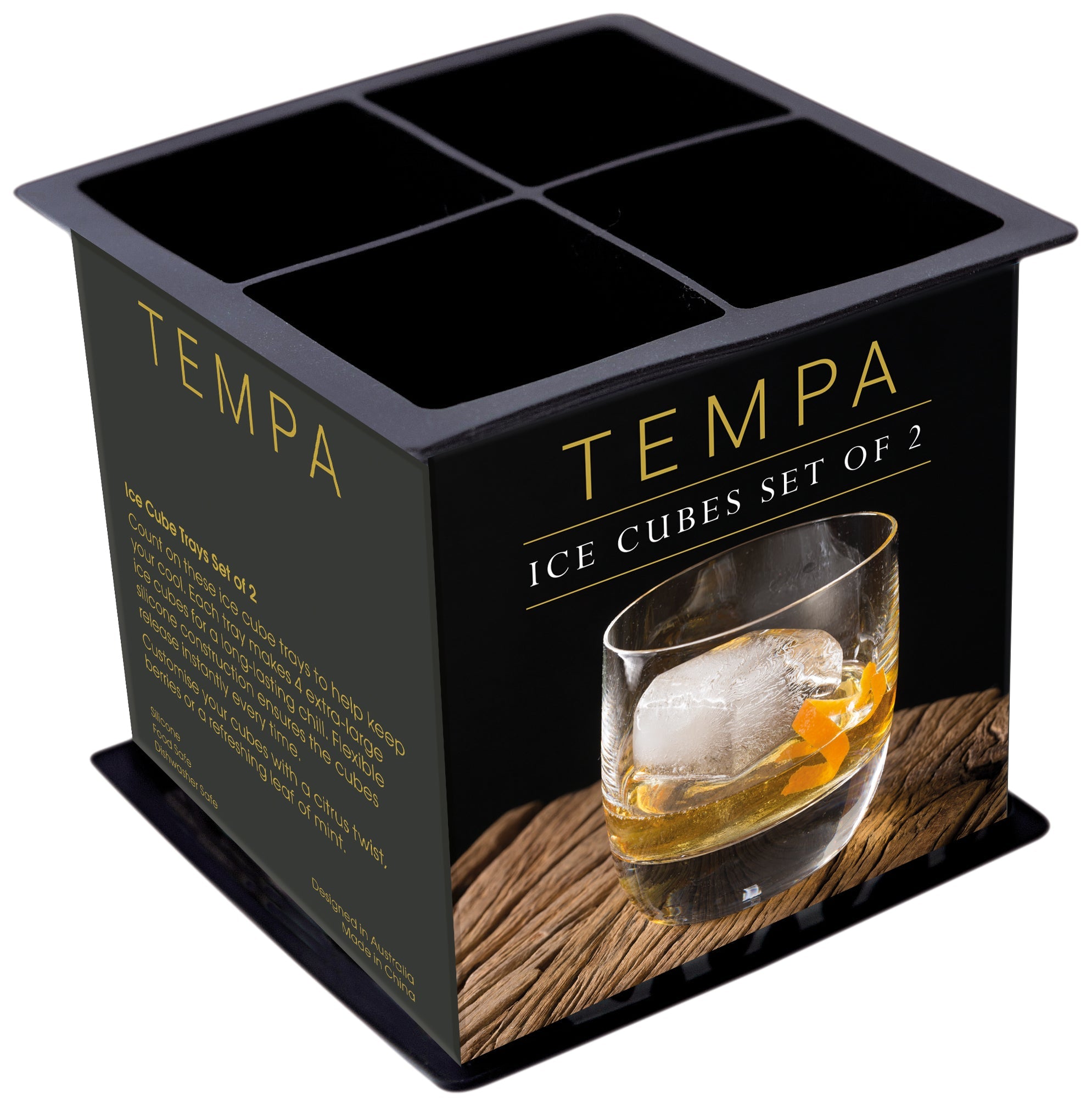 Tempa Quinn Cube Ice Cube Trays