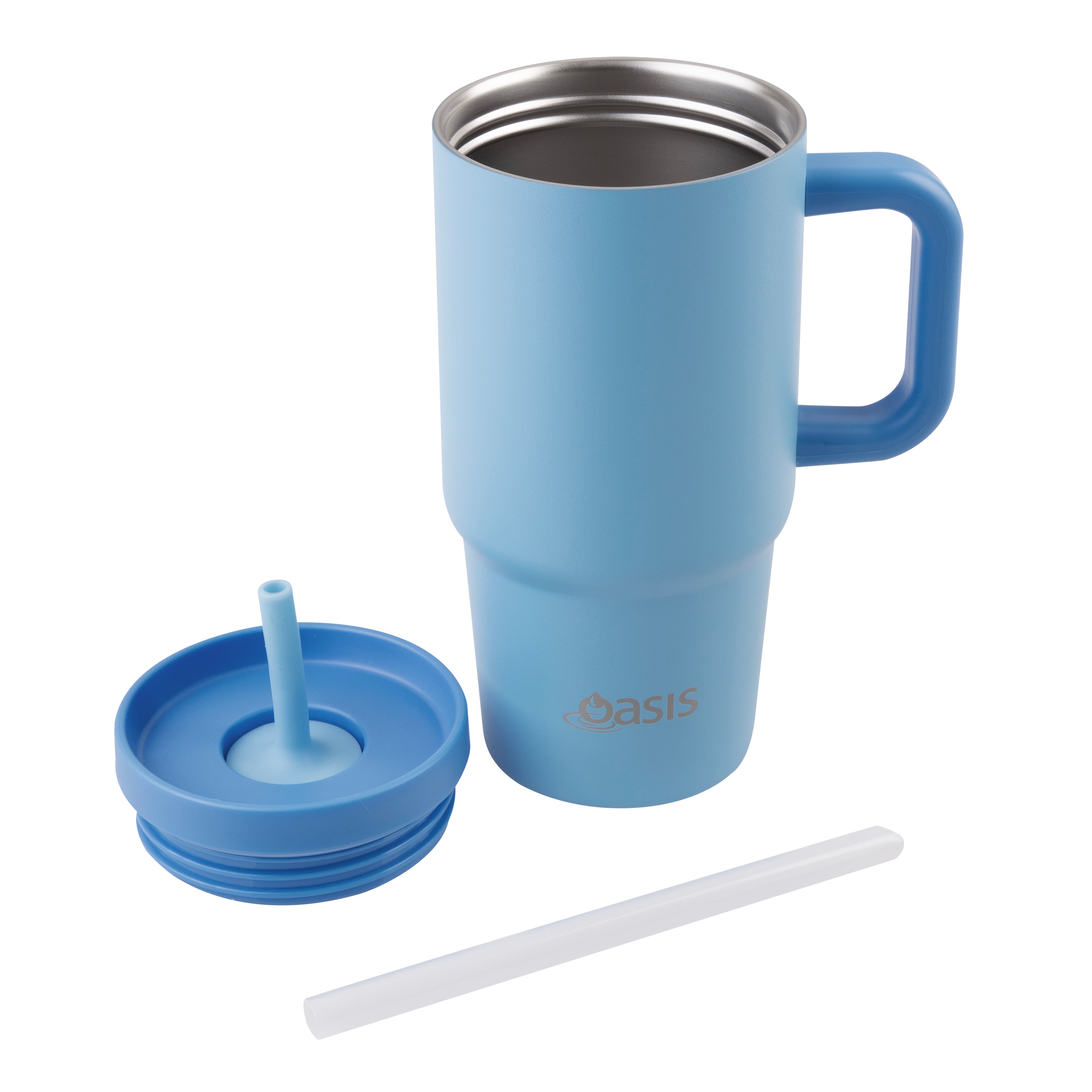 Oasis Jnr Commuter Double Wall Travel Tumbler 700ml - Blue