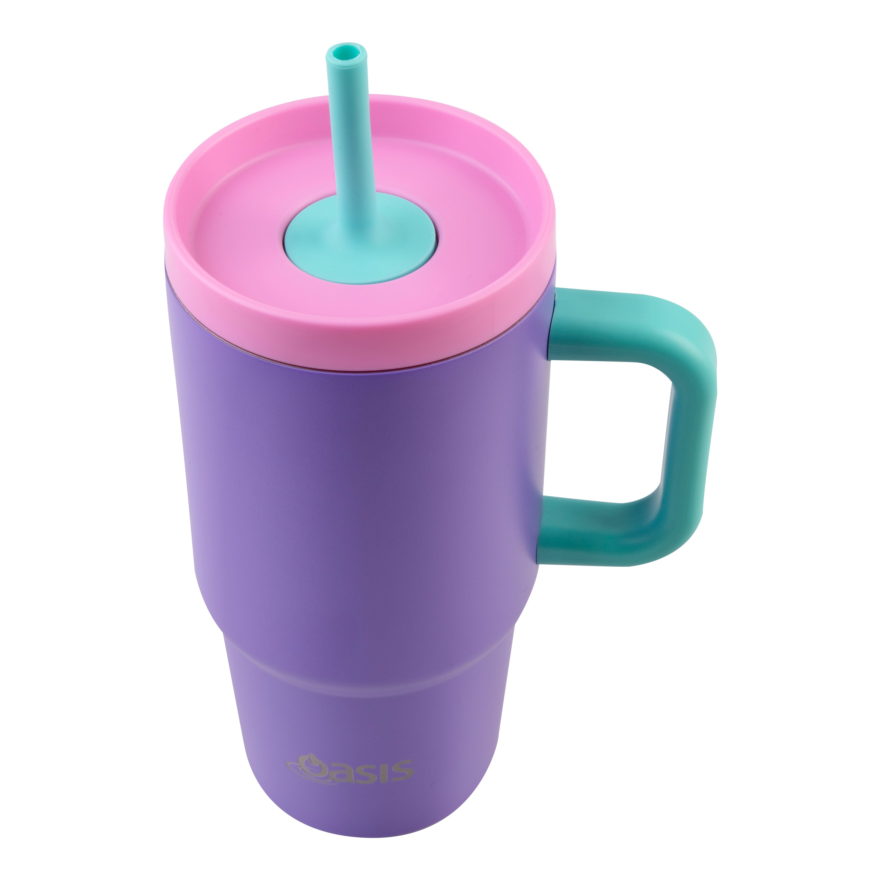 Oasis Jnr Commuter Double Wall Travel Tumbler 700ml - Mermaid Purple