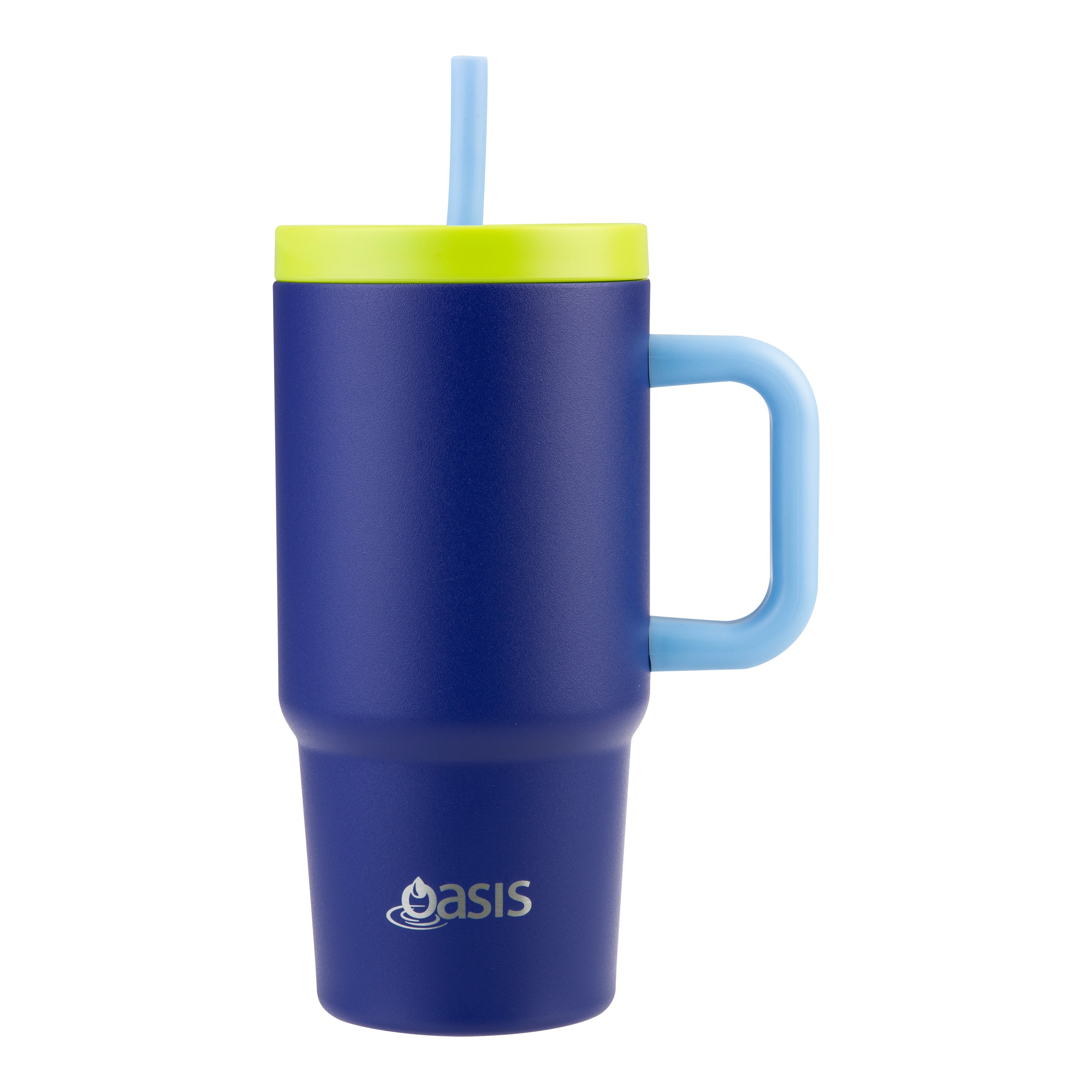 Oasis Jnr Commuter Double Wall Travel Tumbler 700ml - Peacock Blue