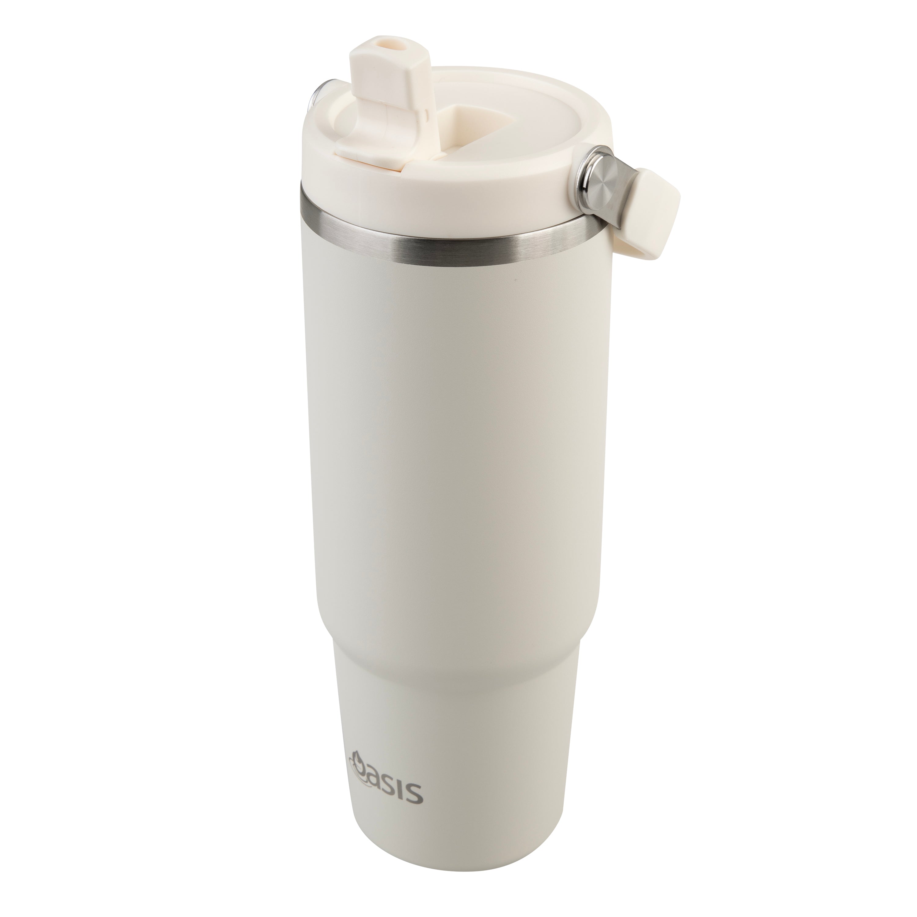 Oasis Stainless Steel Double Wall Carry Tumbler 900ml - Alabaster