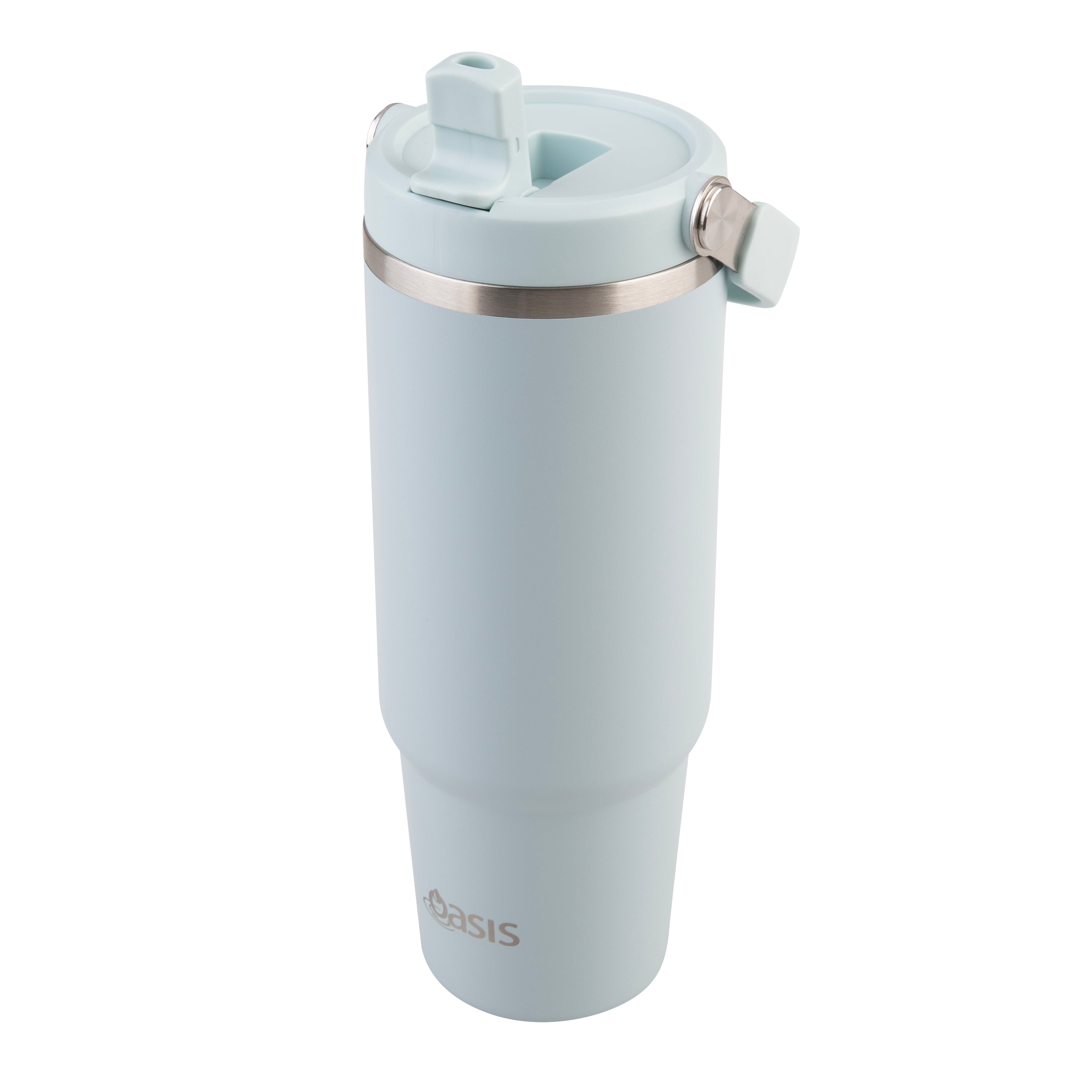 Oasis Stainless Steel Double Wall Carry Tumbler 900ml - Sea Mist