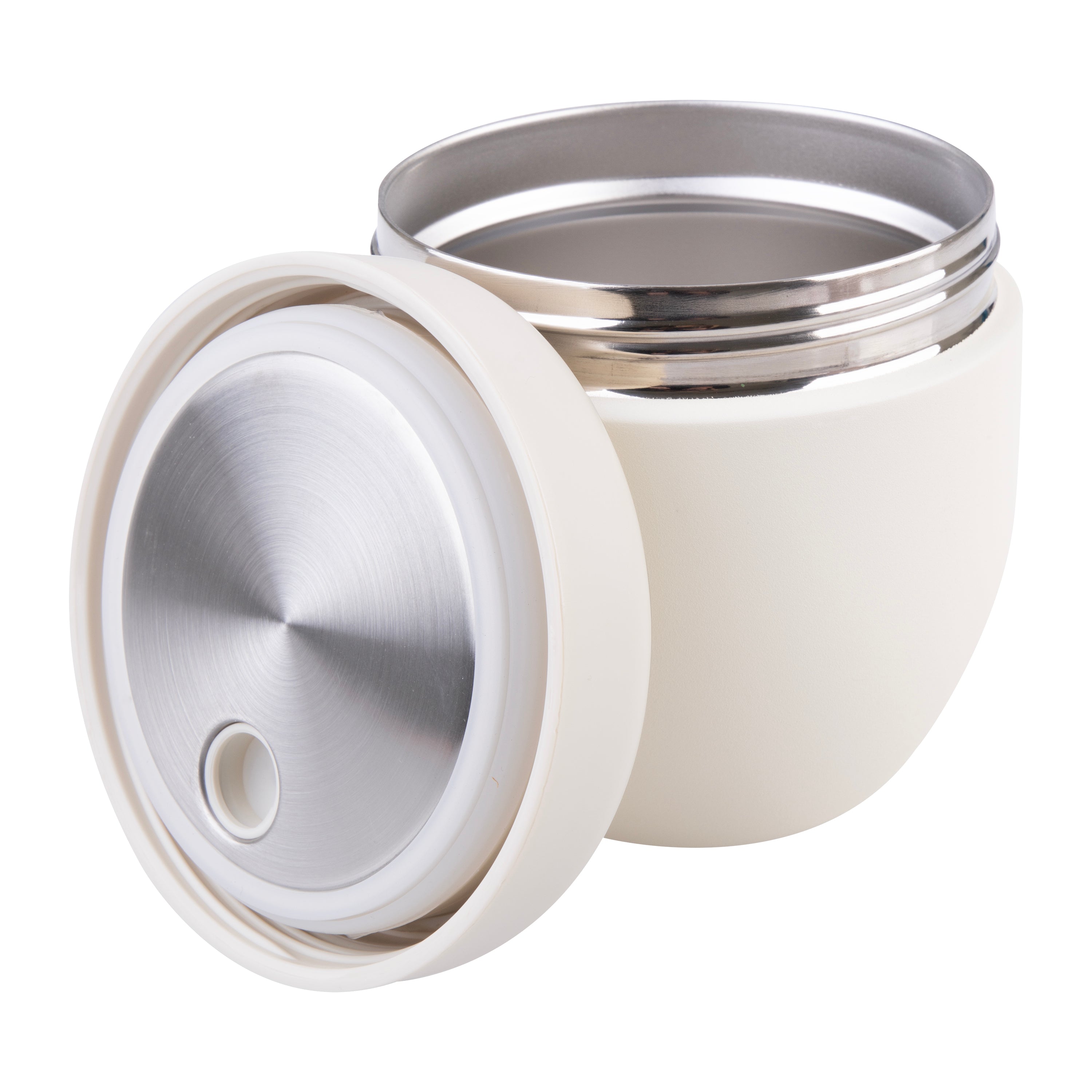 Oasis Stainless Steel Double Wall Food Pod 470ml - Alabaster